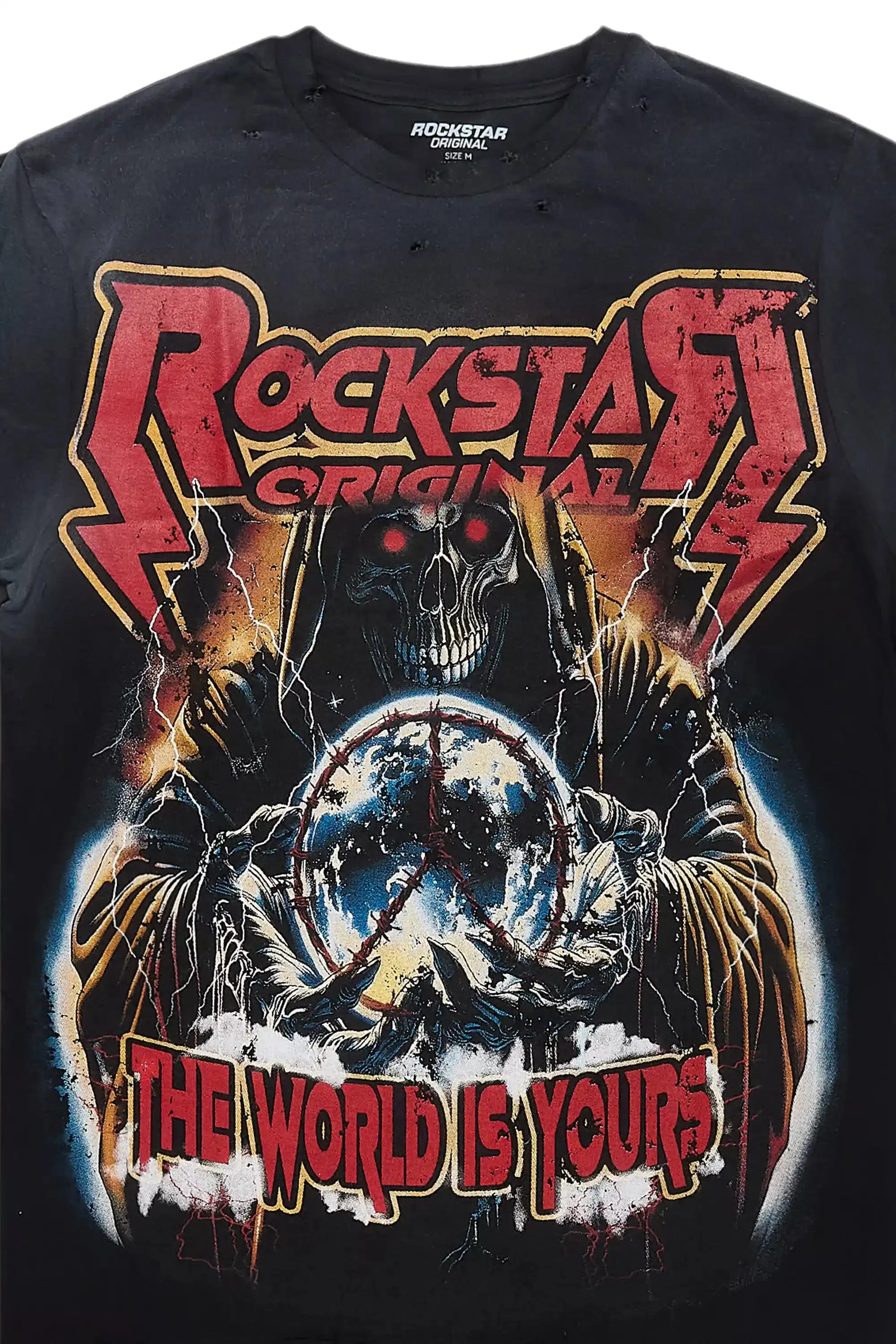 Lucian Black Graphic T-Shirt sold by Rockstar Original product image thumbnail 2