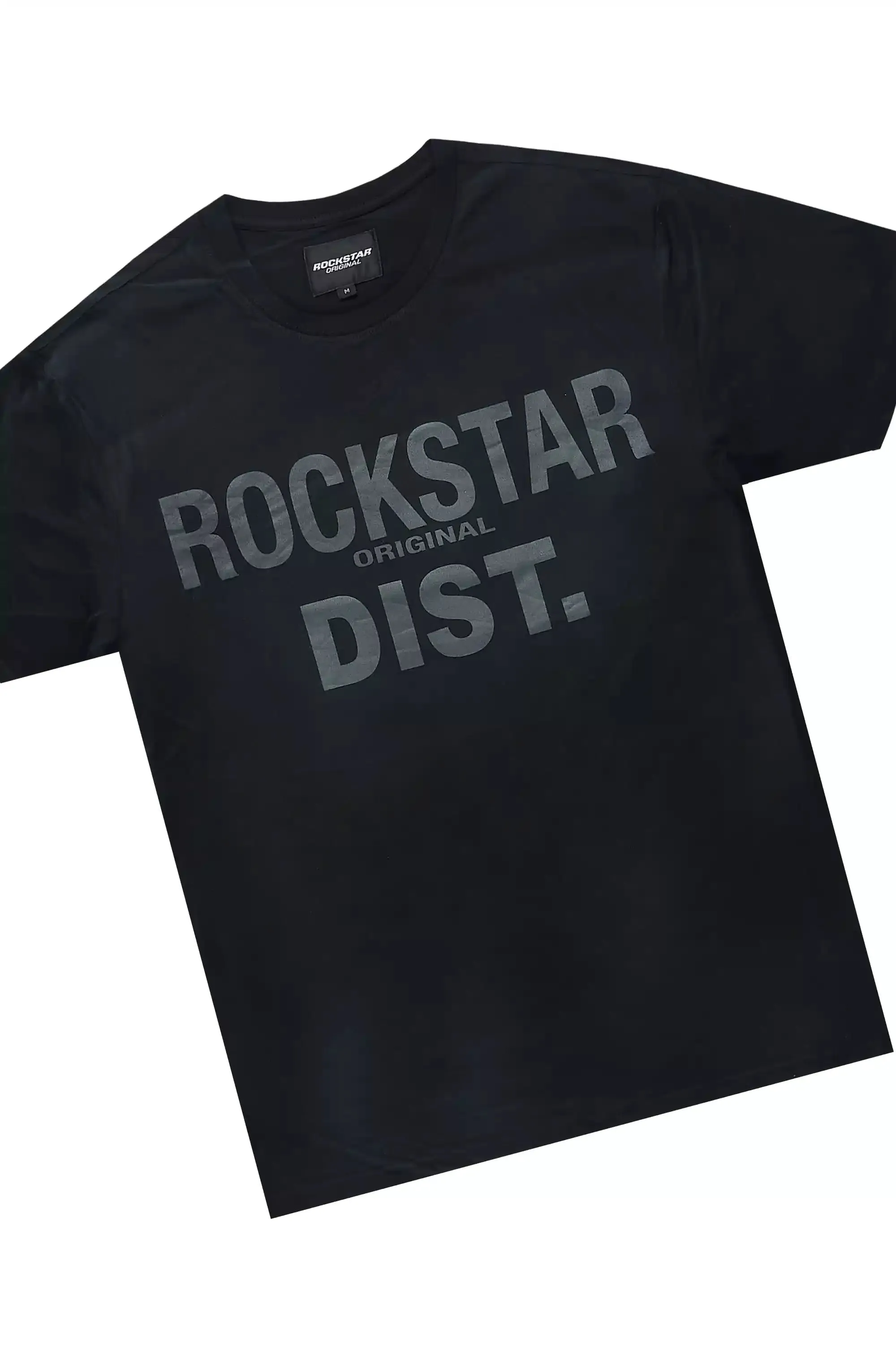 Abilio Black T-Shirt/Baggy Stacked Track Set sold by Rockstar Original product image thumbnail 2