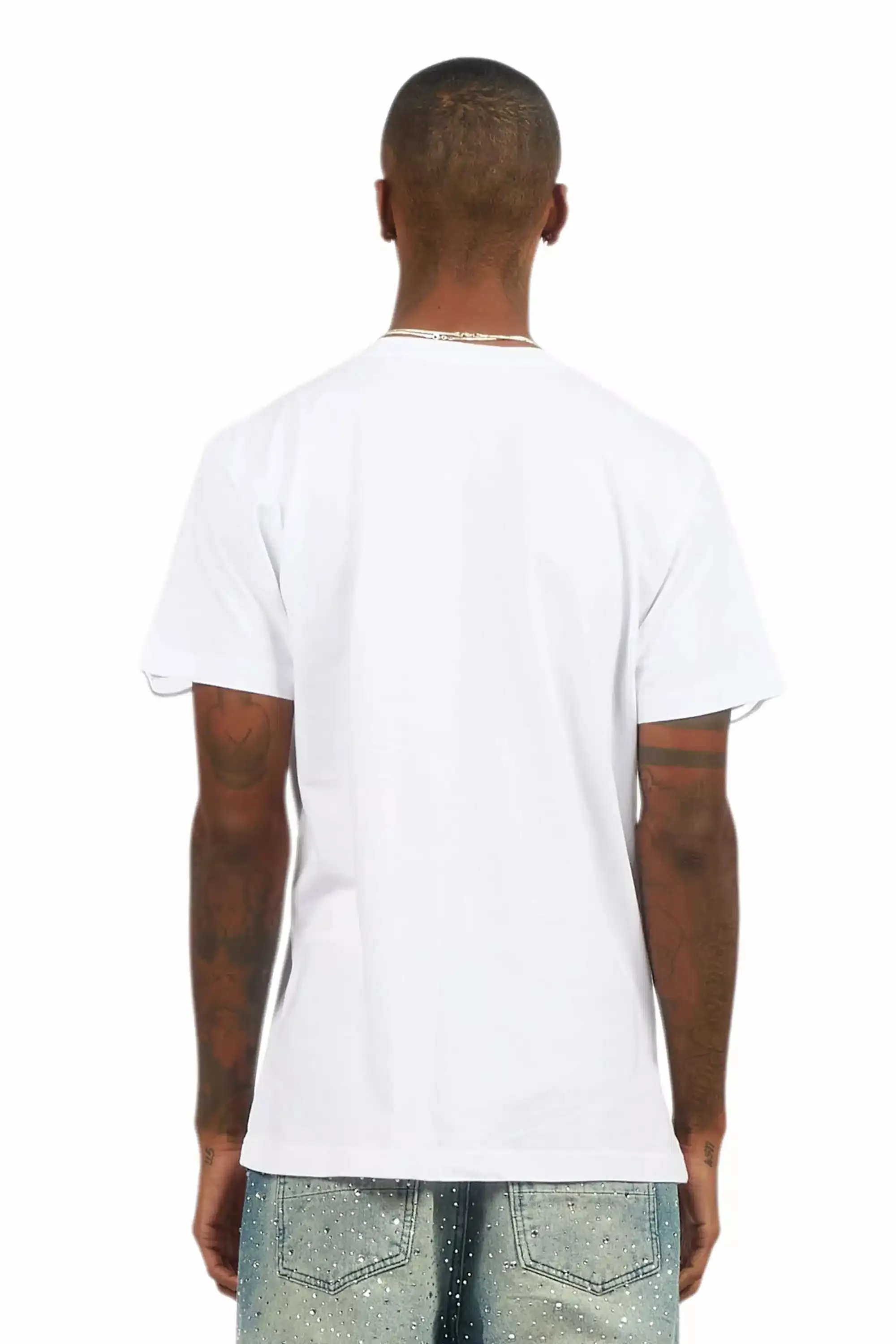 Hyzon White Oversized Graphic T-Shirt sold by Rockstar Original product image thumbnail 5