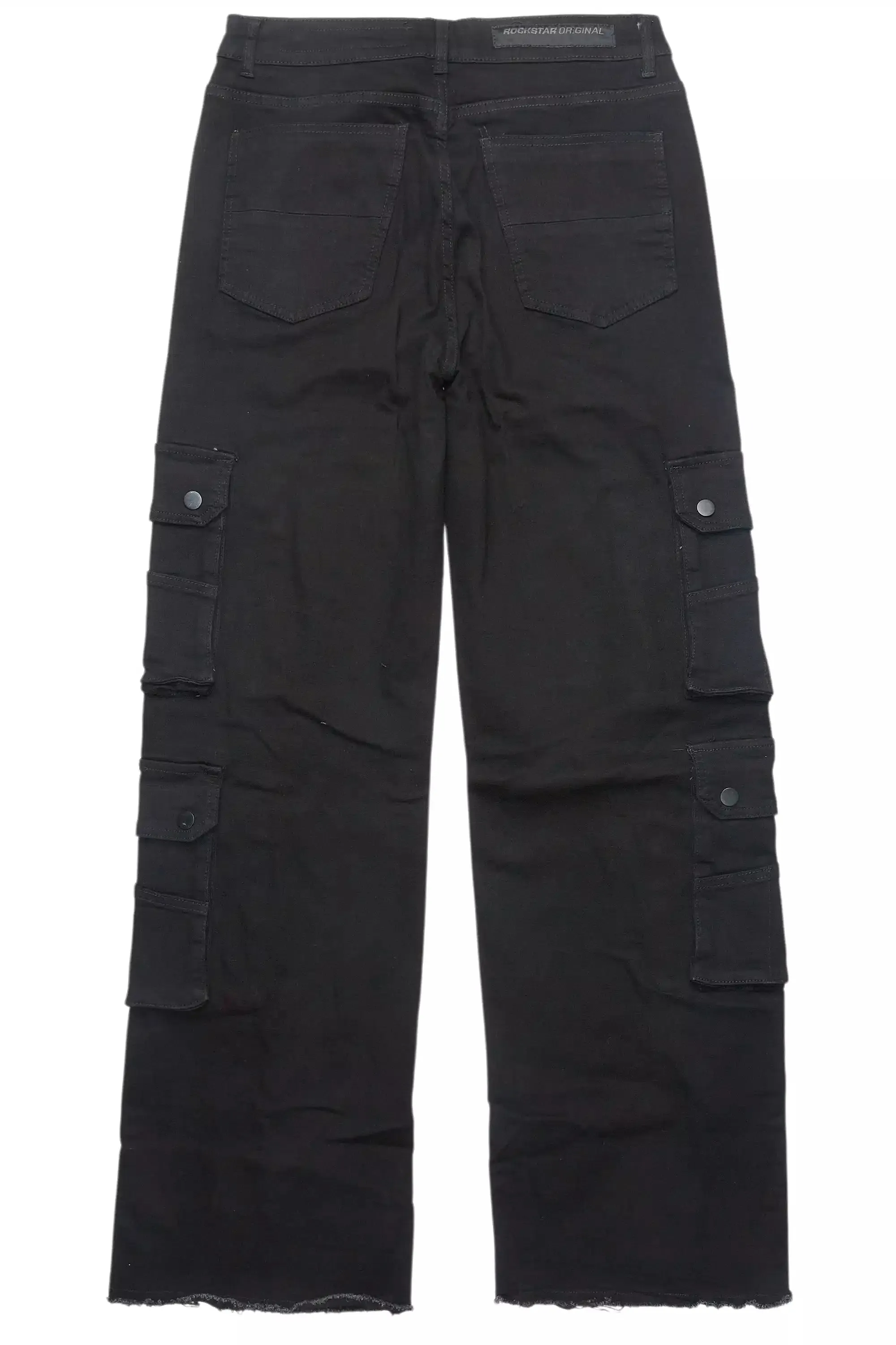 Keylor Black Distressed Baggy Fit Jean sold by Rockstar Original product image thumbnail 3