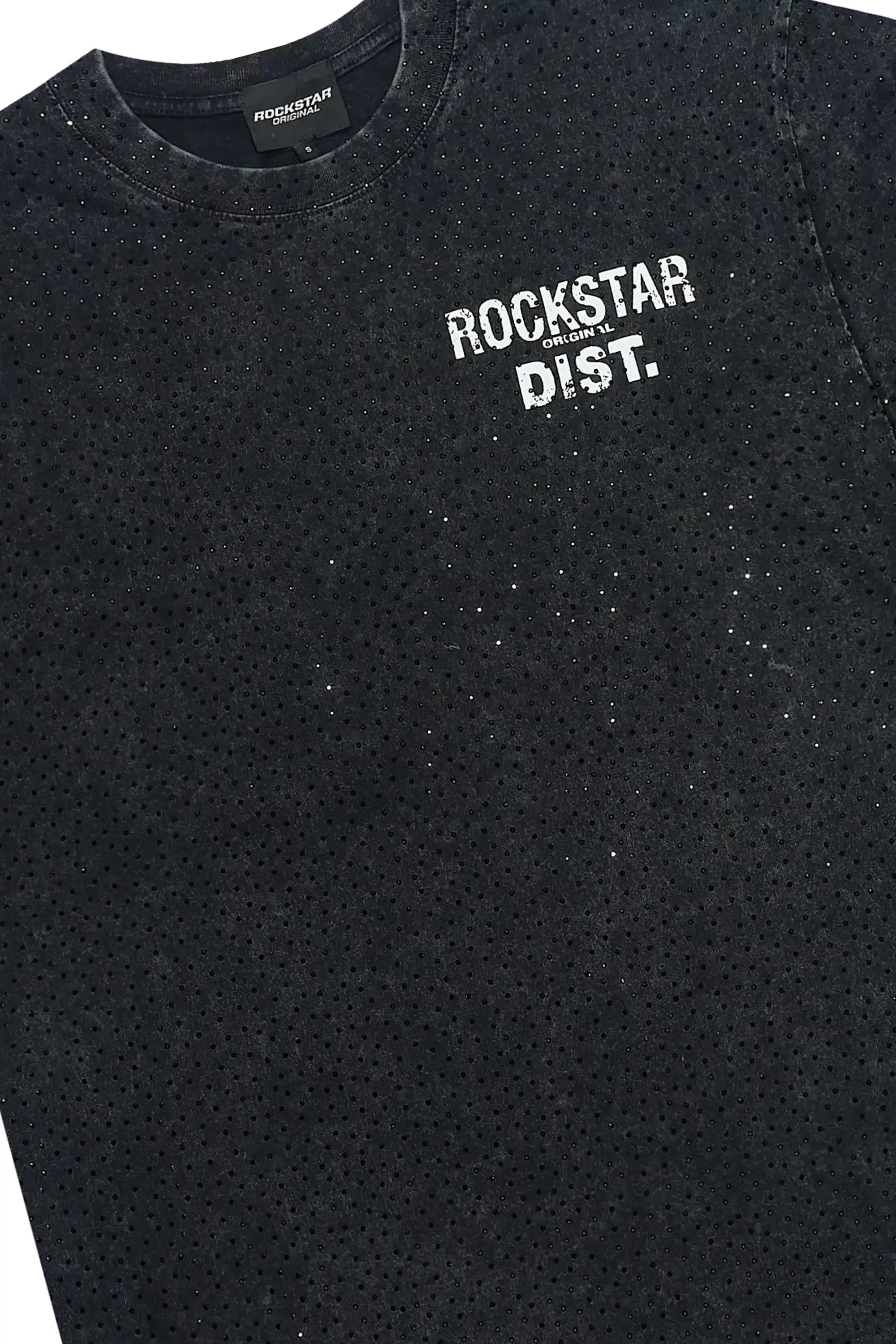 Lake Black Graphic Rhinestone T-Shirt sold by Rockstar Original product image thumbnail 2