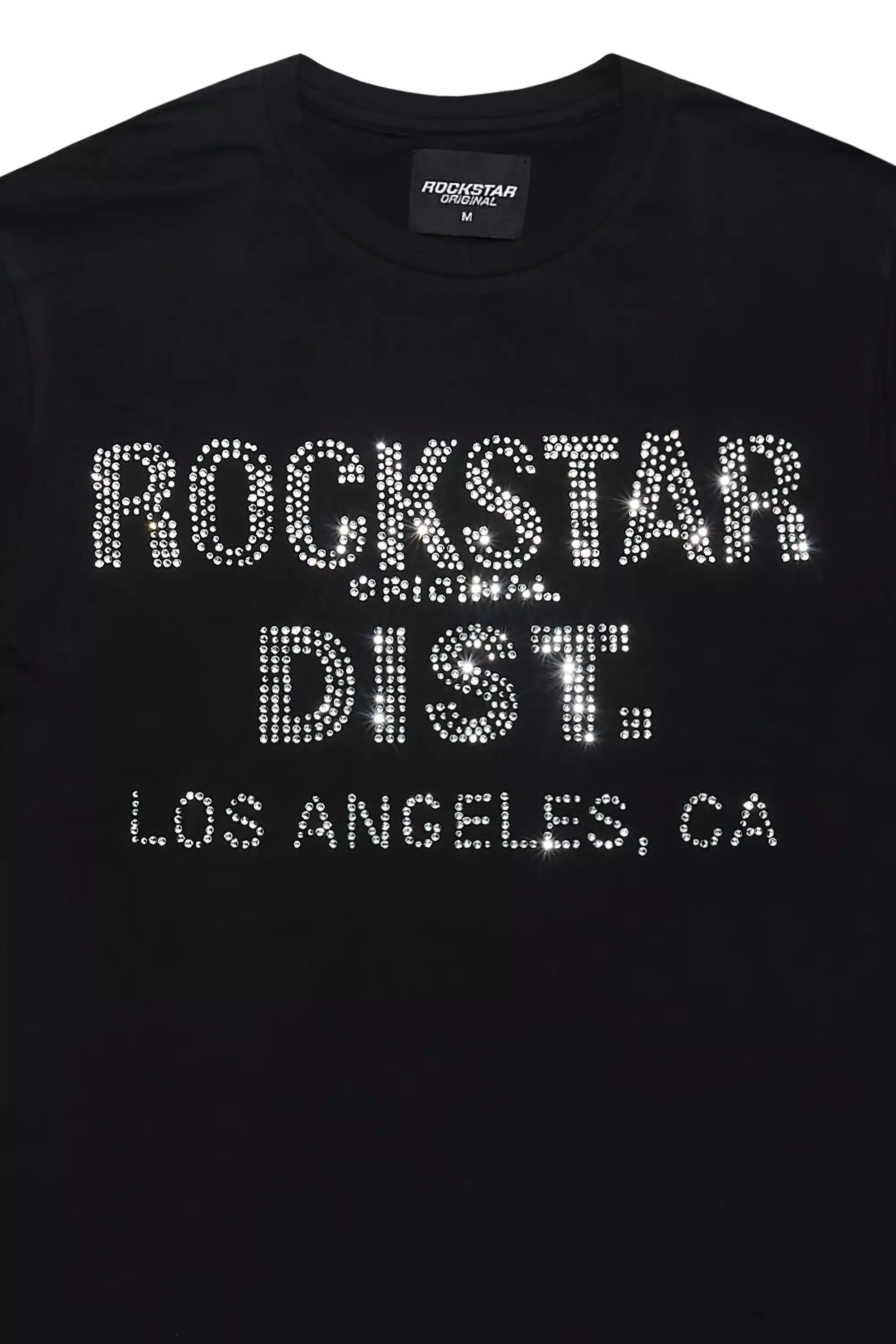 Shaleesha Black Rhinestone T-Shirt sold by Rockstar Original product image thumbnail 2