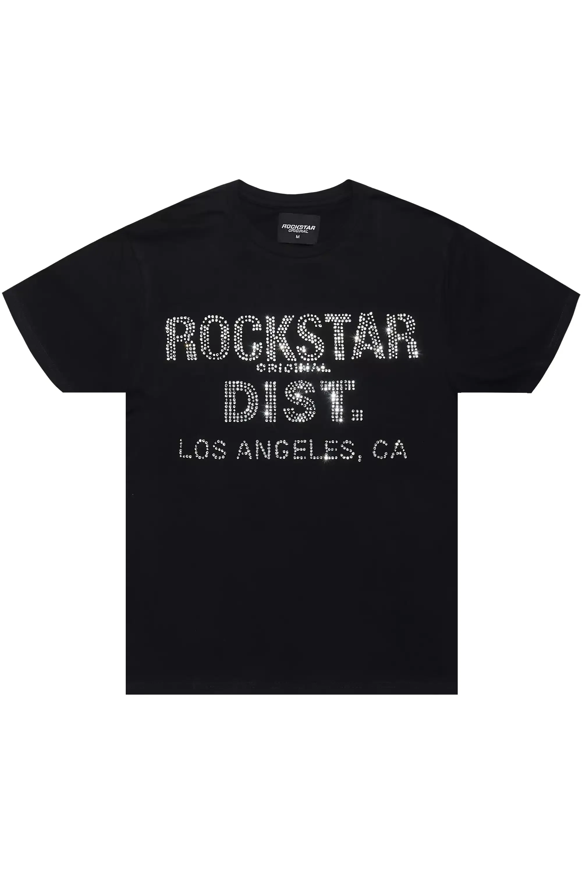 Shaleesha Black Rhinestone T-Shirt sold by Rockstar Original