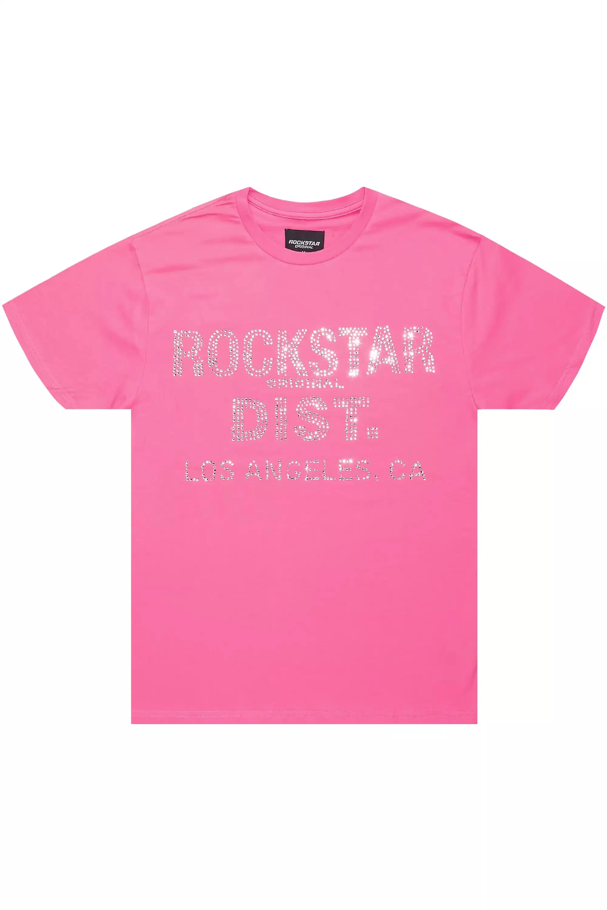 Shaleesha Pink Rhinestone T-Shirt sold by Rockstar Original