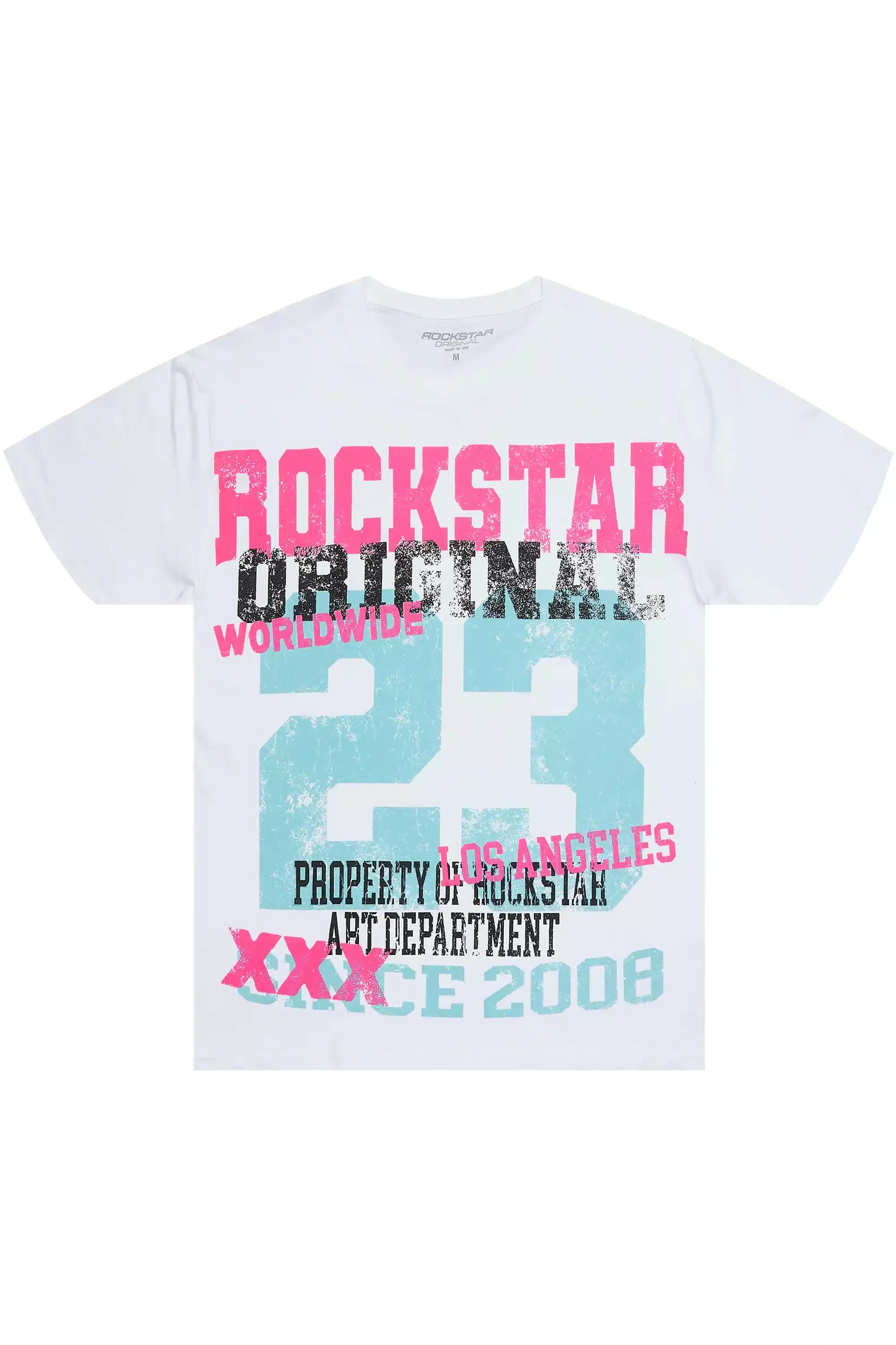Jaleesia White Oversized T-Shirt sold by Rockstar Original