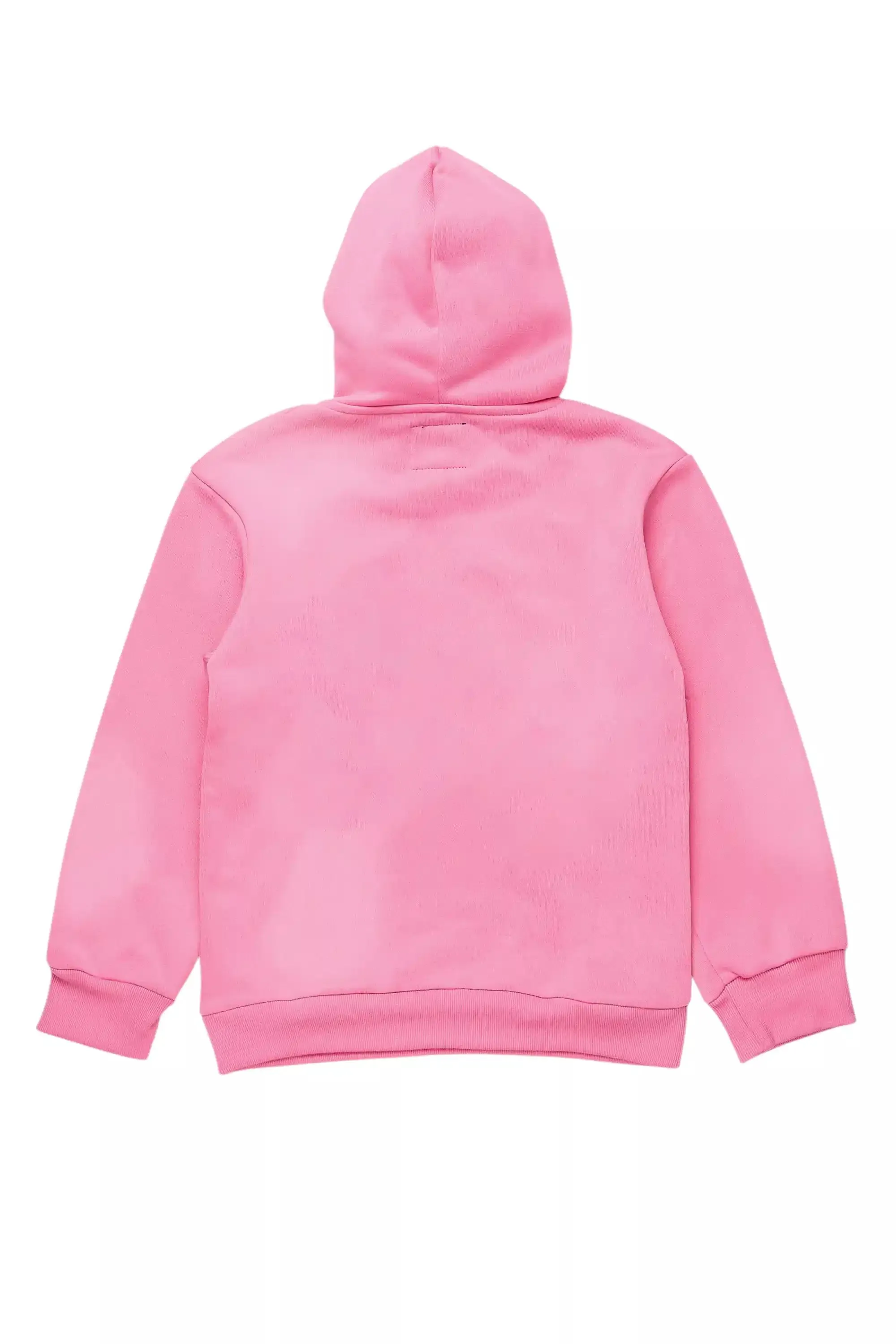 Girls Danika Pink/Black Graphic Hoodie with Patch sold by Rockstar Original product image thumbnail 2