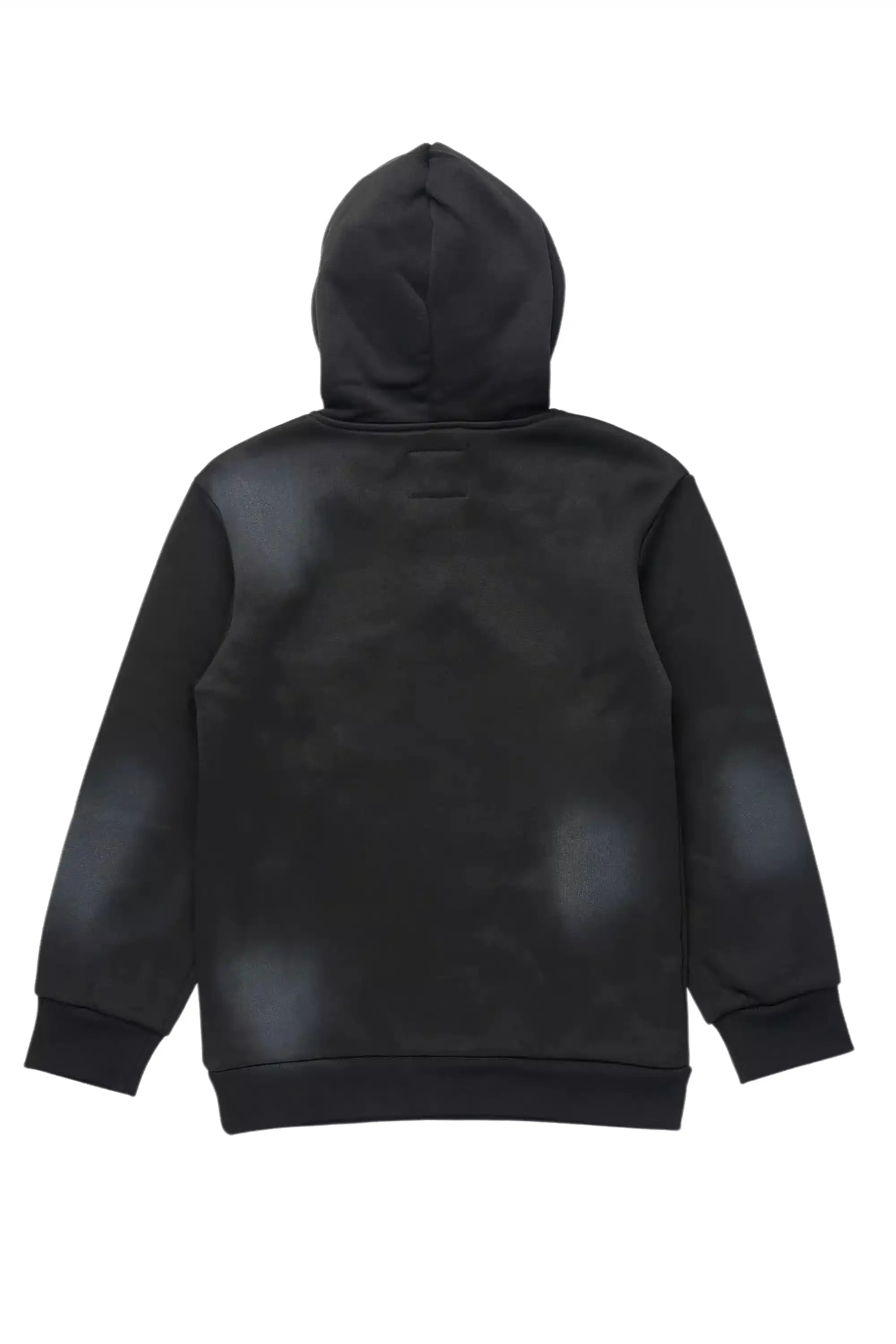 Boys Mallor Black/Red Graphic Hoodie with patch sold by Rockstar Original product image thumbnail 3