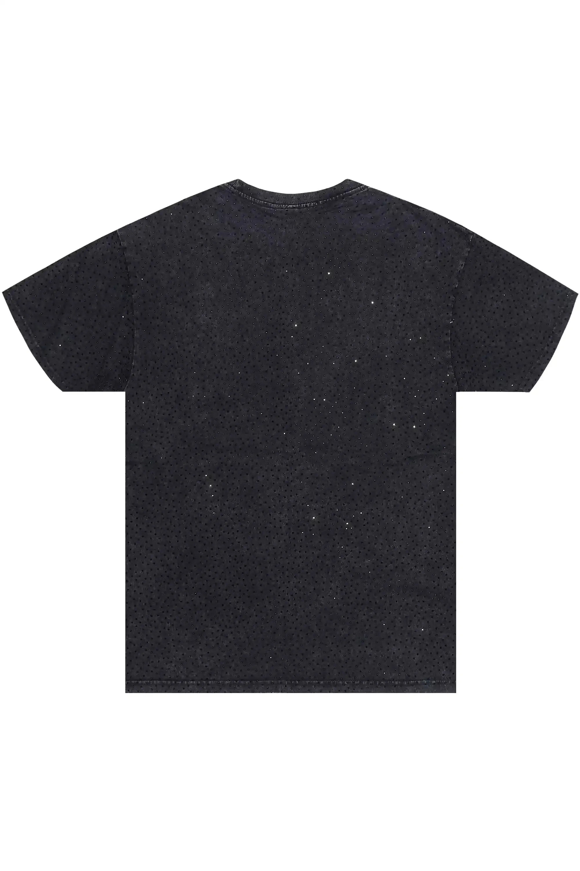 Grill Black/Red Graphic Rhinestone T-Shirt sold by Rockstar Original product image thumbnail 3