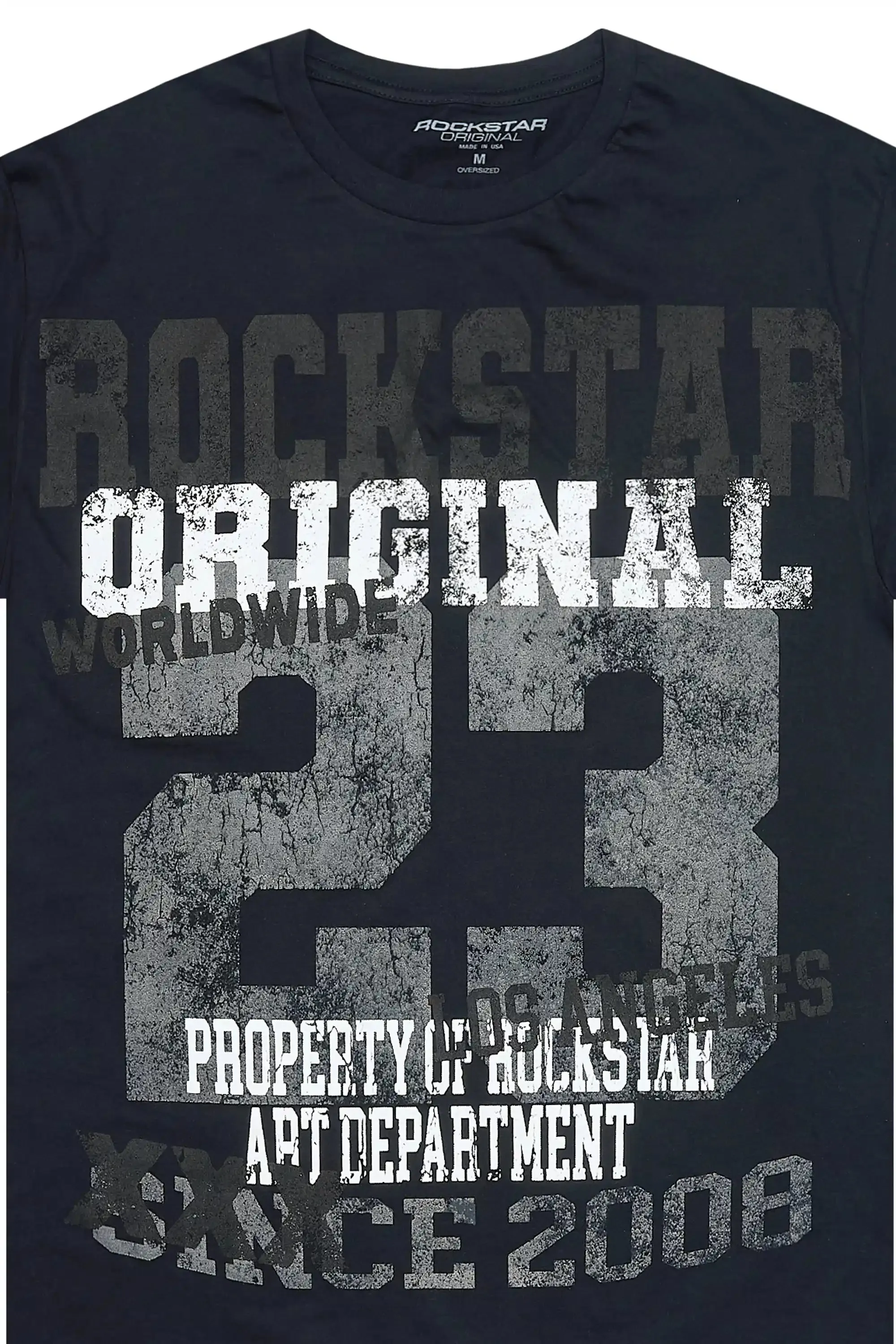 Jaleesia Black Oversized T-Shirt sold by Rockstar Original product image thumbnail 2