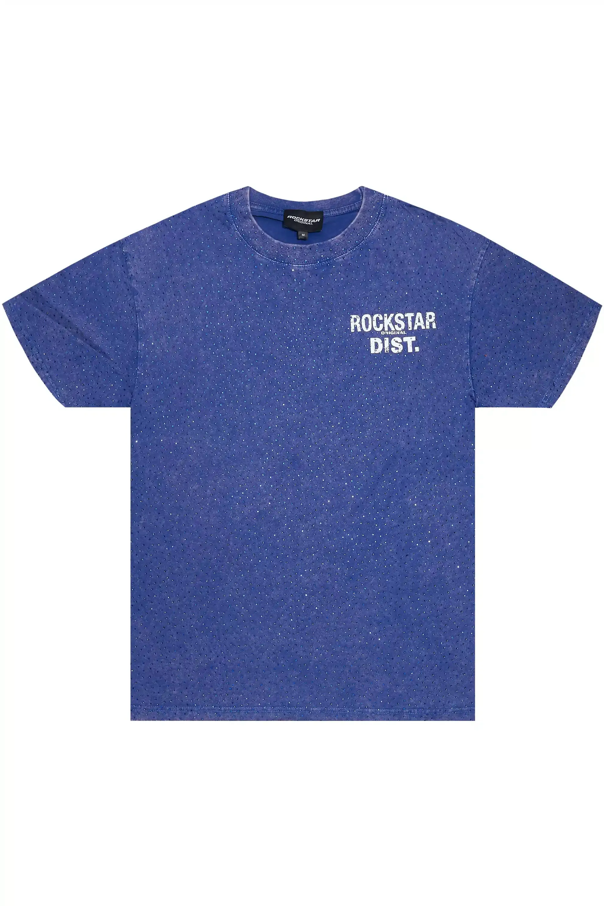 Dalasia Navy Rhinestone T-Shirt sold by Rockstar Original product image thumbnail 3