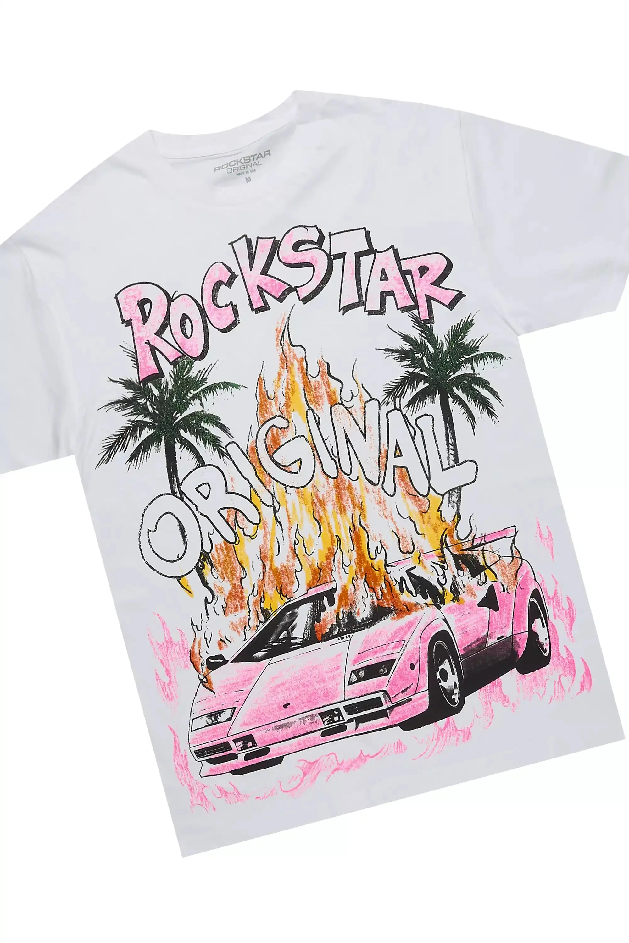 Moniqa White Tee & Phoebe Tinted Dark Wash Jean Set sold by Rockstar Original product image thumbnail 2