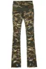 Piet Green Camo Cargo Super Stacked Flare Jean sold by Rockstar Original