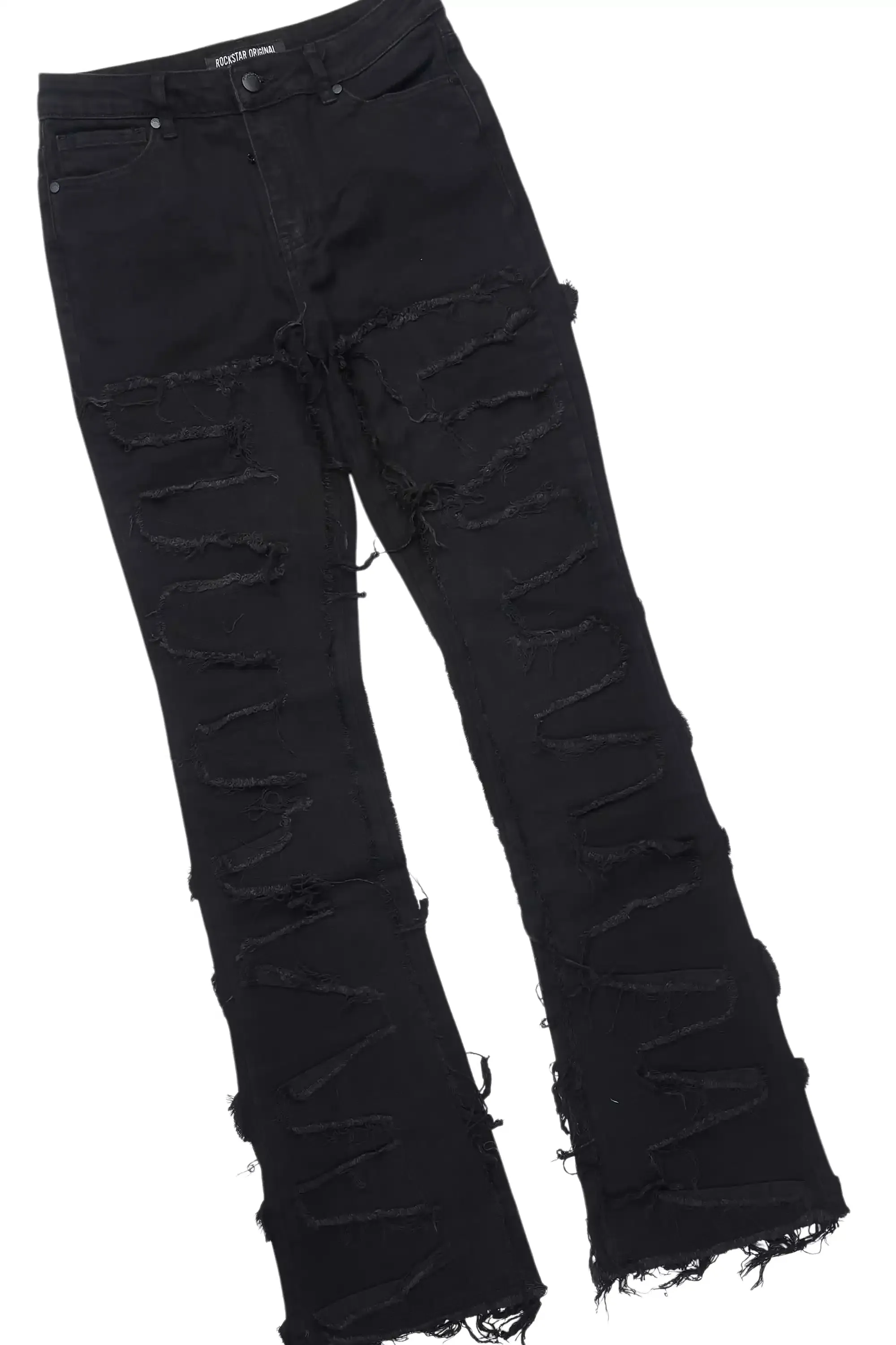 Tiffiany Black Tee & Zariyah Black Jean Set sold by Rockstar Original product image thumbnail 3