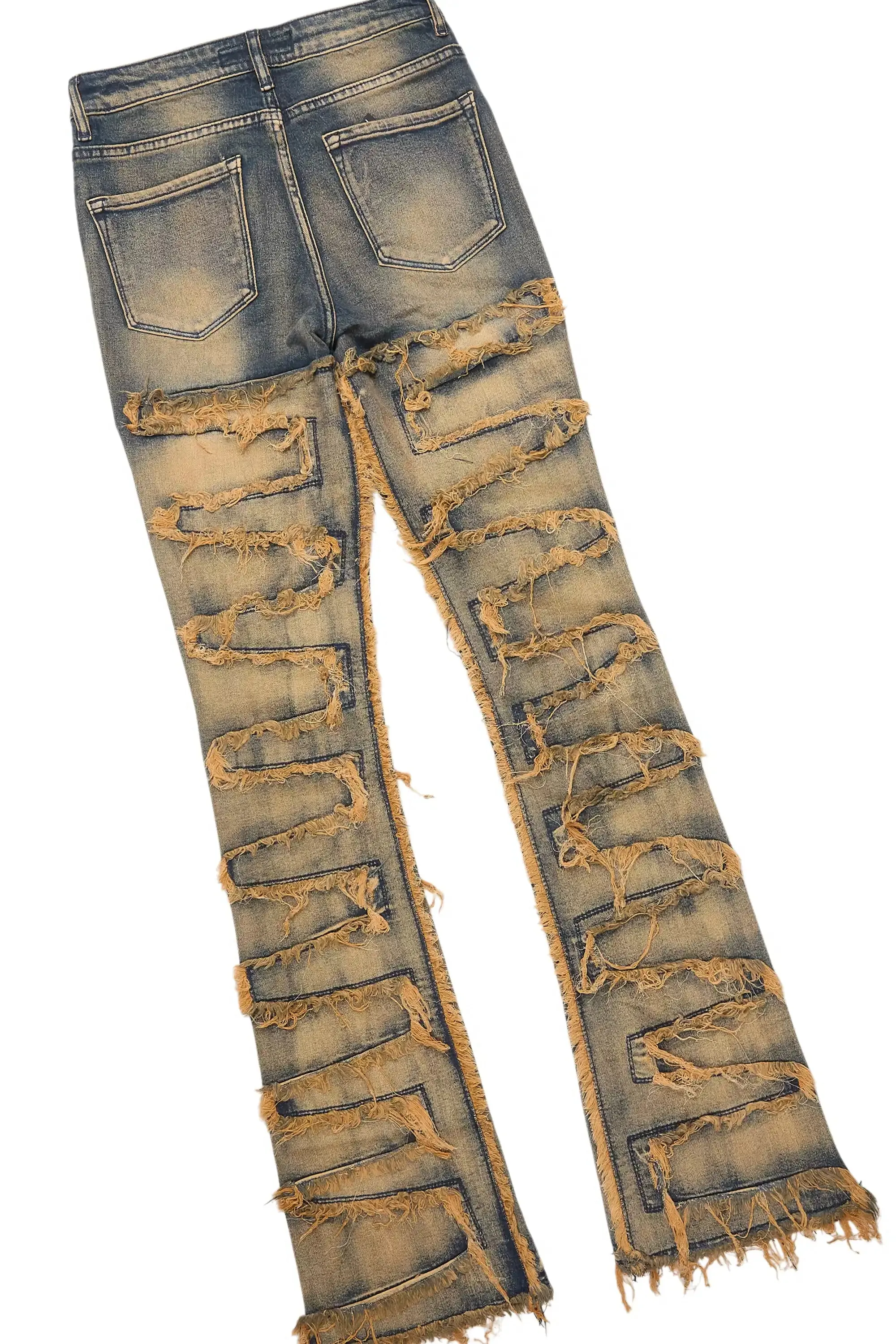 Tiffiany White Tee & Zariyah Tinted Dark Wash Jean Set sold by Rockstar Original product image thumbnail 4