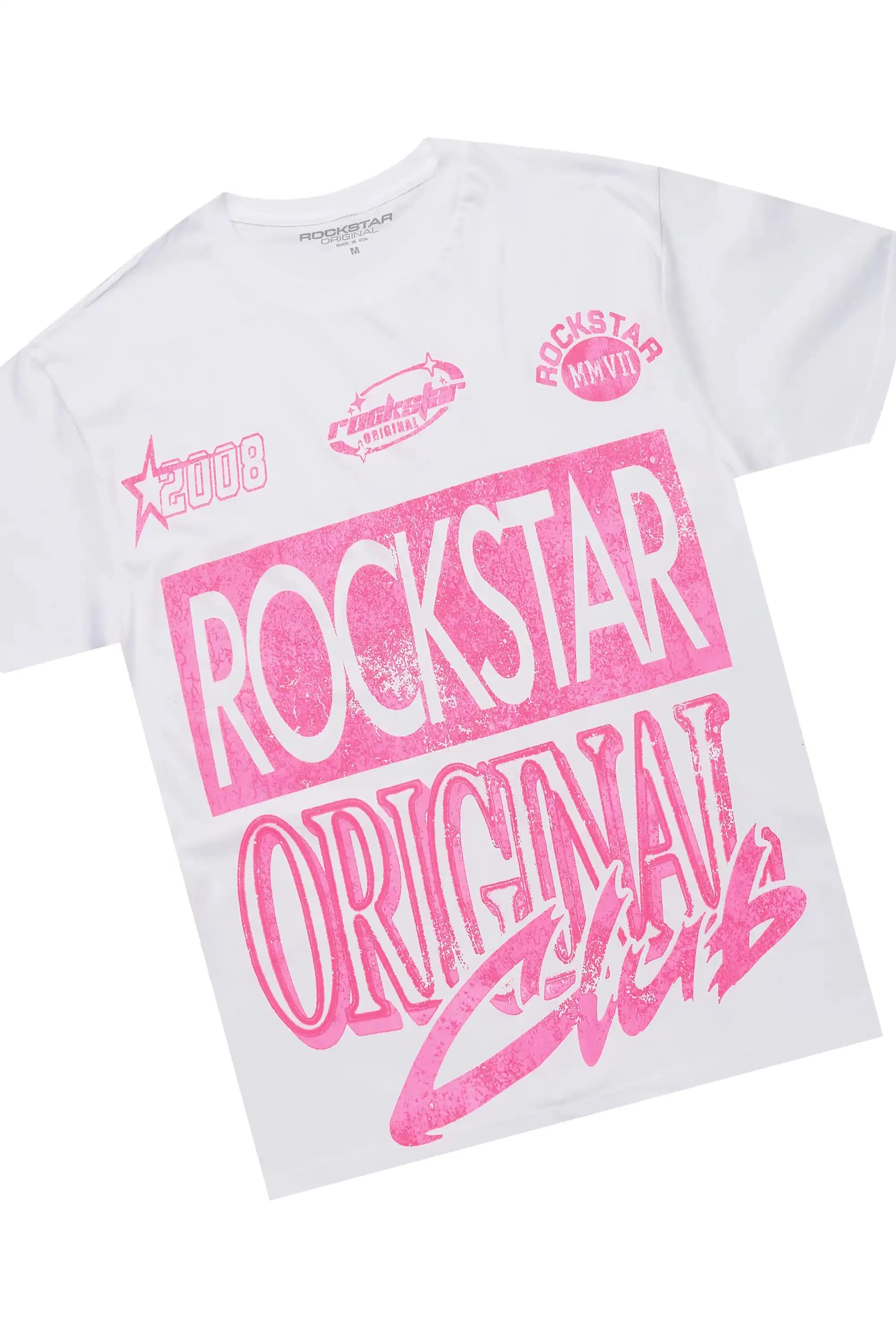 Tiffiany White Tee & Zariyah Tinted Dark Wash Jean Set sold by Rockstar Original product image thumbnail 2