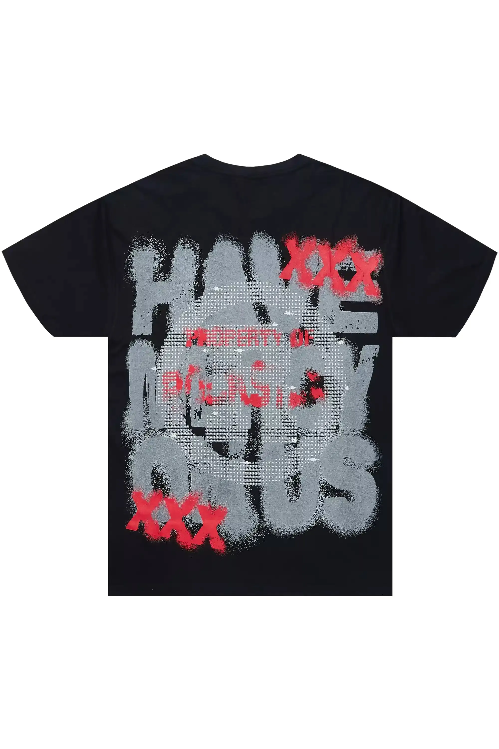Kyo Black Oversized Graphic T-Shirt sold by Rockstar Original product image thumbnail 3