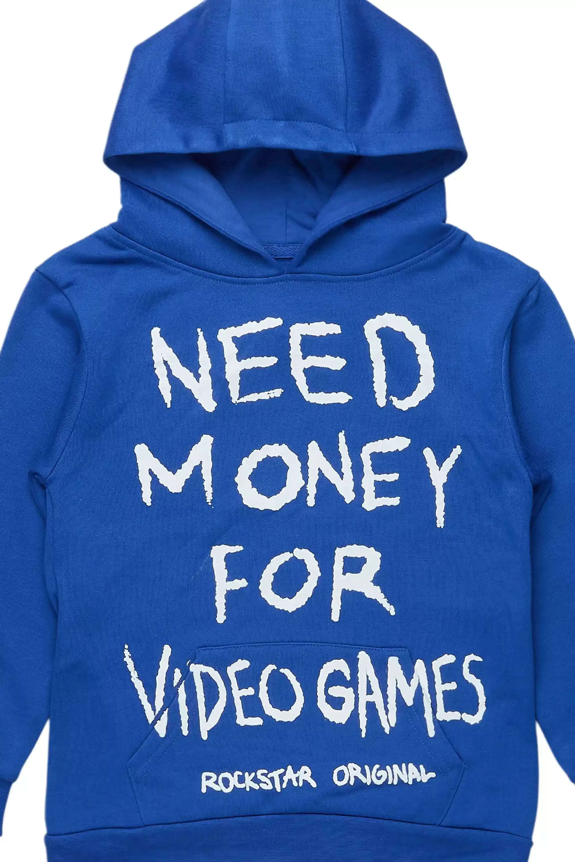 Boys M4 Video Games Royal Blue/White Graphic Hoodie sold by Rockstar Original product image thumbnail 2