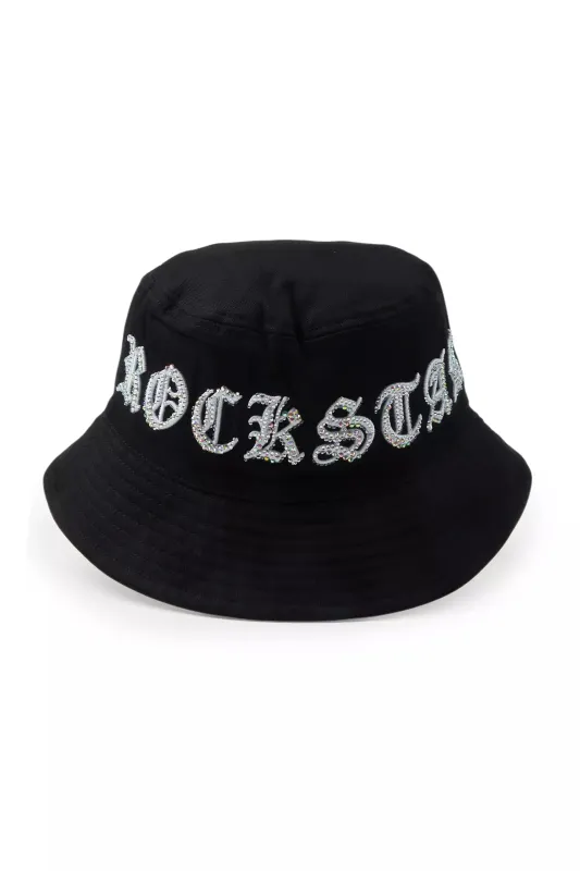 Ryania Black Bucket Hat sold by Rockstar Original