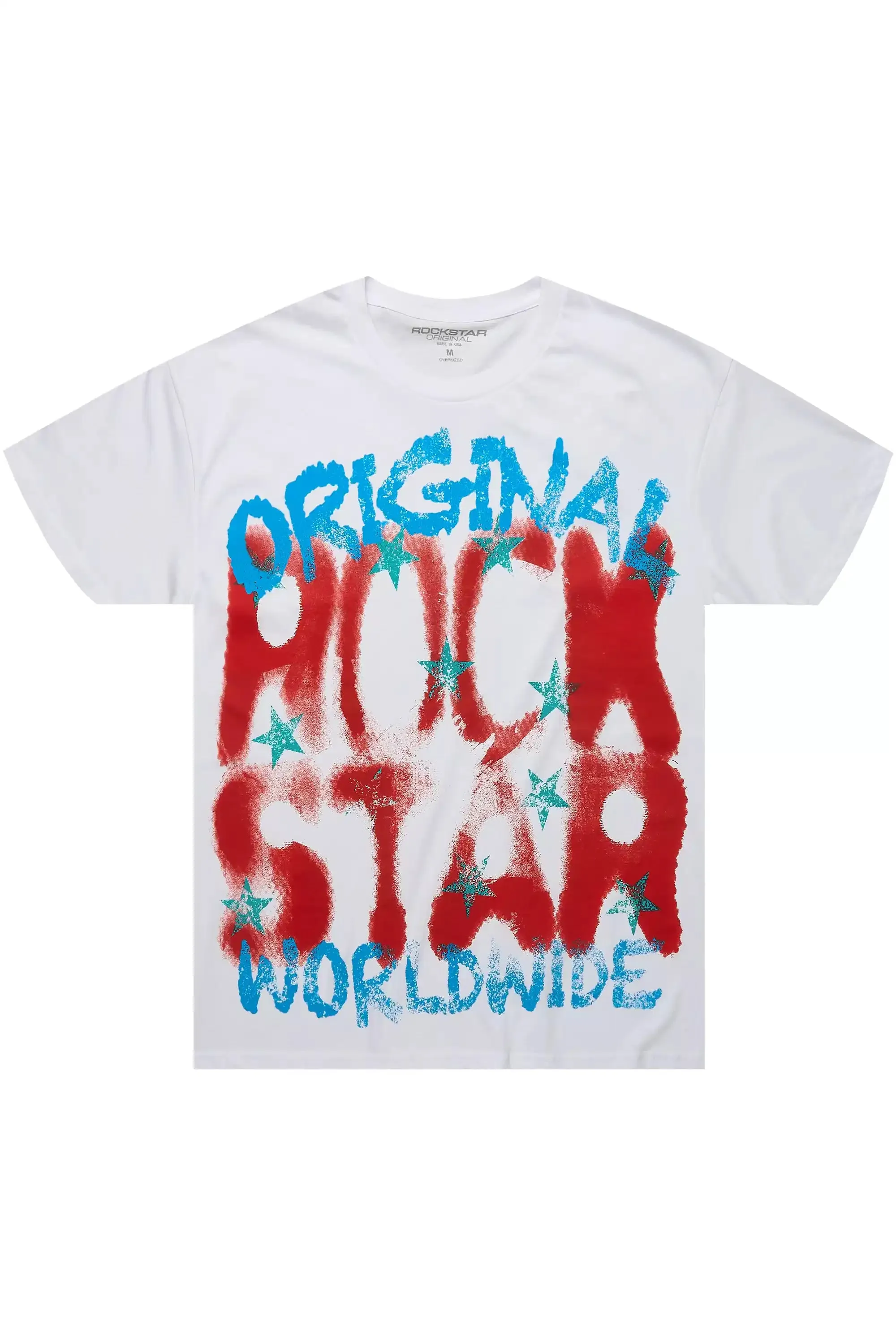 Mistayah White Oversized T-Shirt sold by Rockstar Original