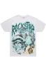 Drai White/Blue Oversized Graphic T-Shirt sold by Rockstar Original