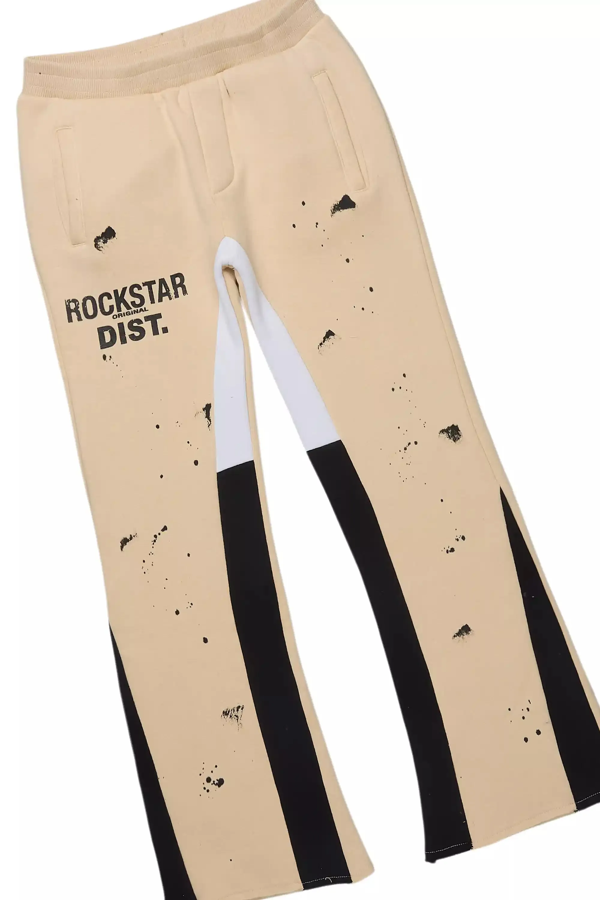 Boys Raffer Tan/Black Stacked Flare Track Set sold by Rockstar Original product image thumbnail 3