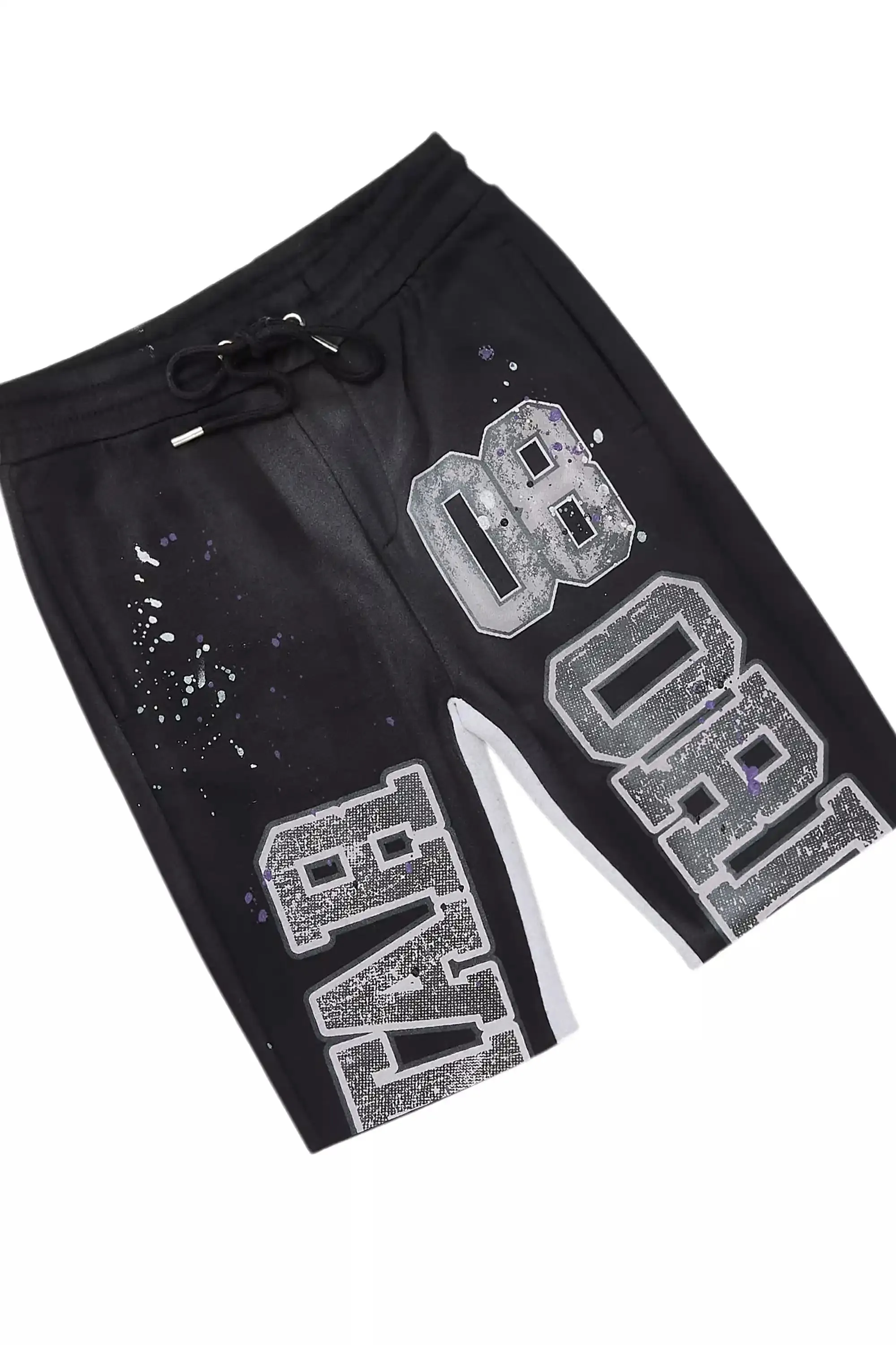 Boys Fields Black/White T-Shirt/Short Set sold by Rockstar Original product image thumbnail 3