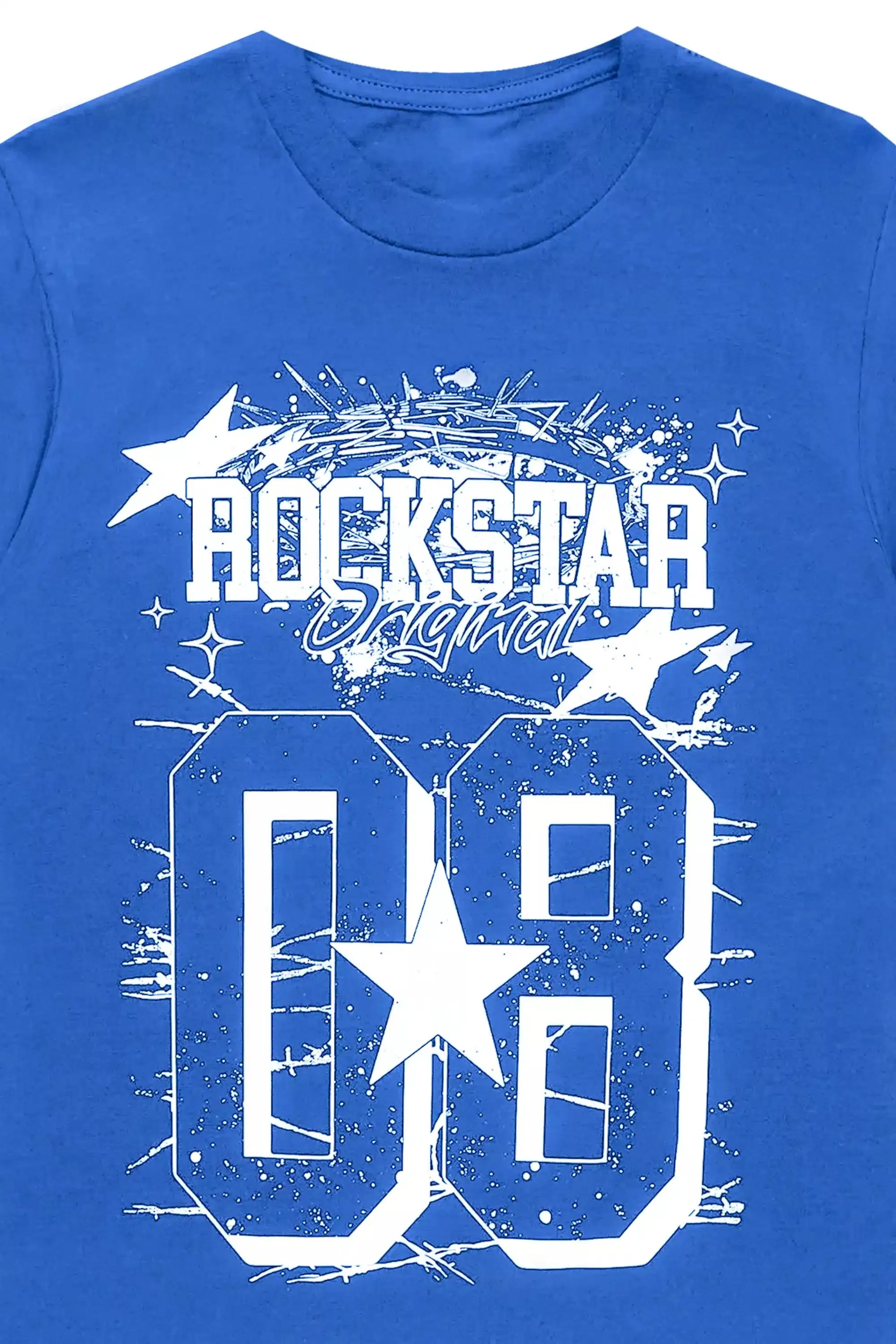 Boys Allstar Royal Blue/White Graphic T-Shirt sold by Rockstar Original product image thumbnail 2