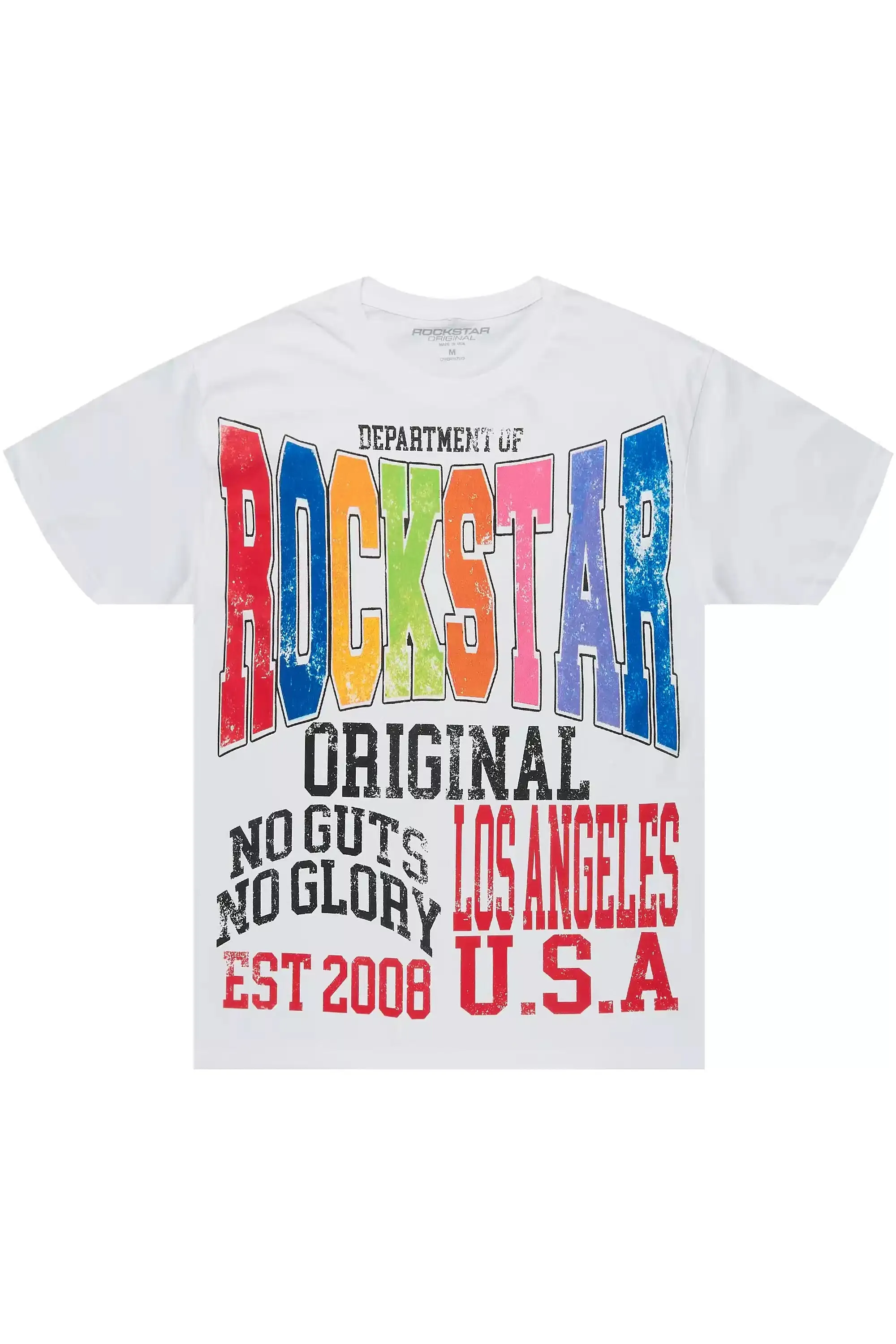 Keen White/Multi Oversized Graphic T-Shirt sold by Rockstar Original