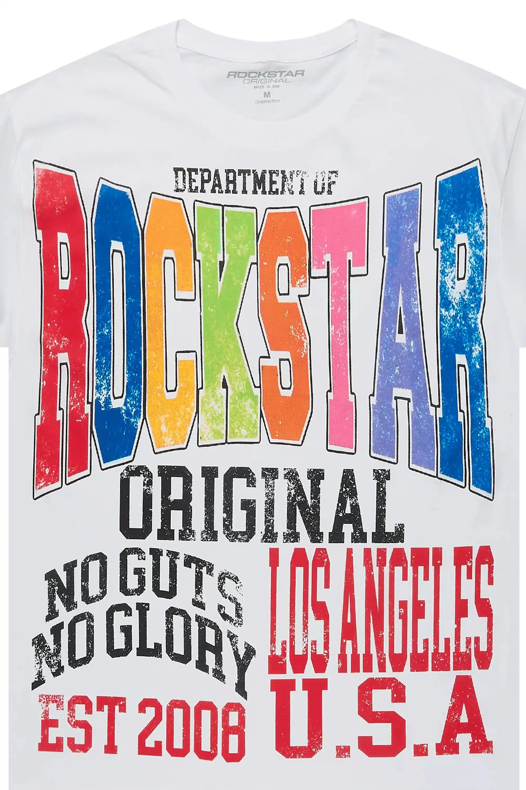 Keen White/Multi Oversized Graphic T-Shirt sold by Rockstar Original product image thumbnail 2