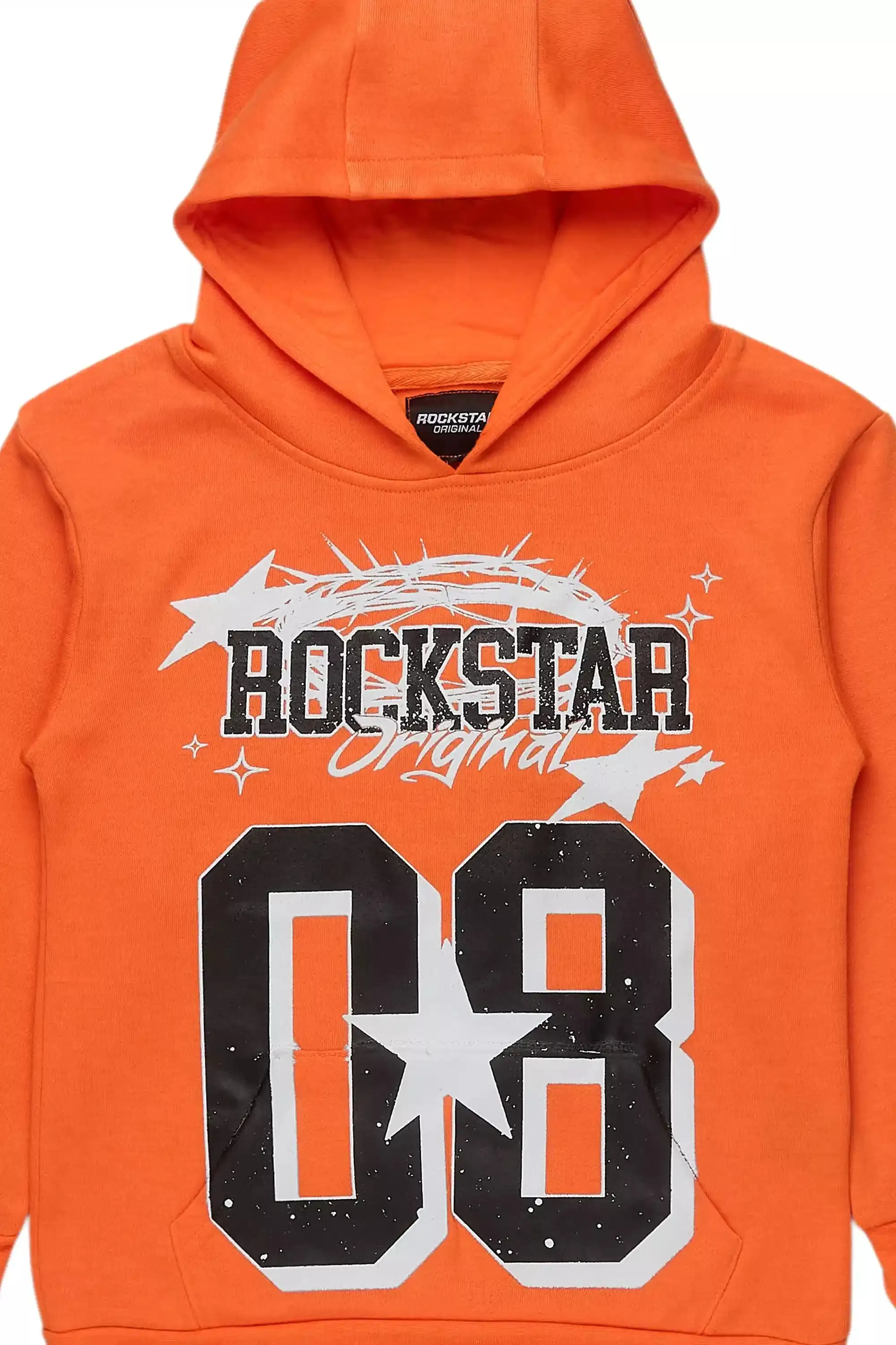 Boys Allstar Orange/Black Graphic Hoodie sold by Rockstar Original product image thumbnail 2