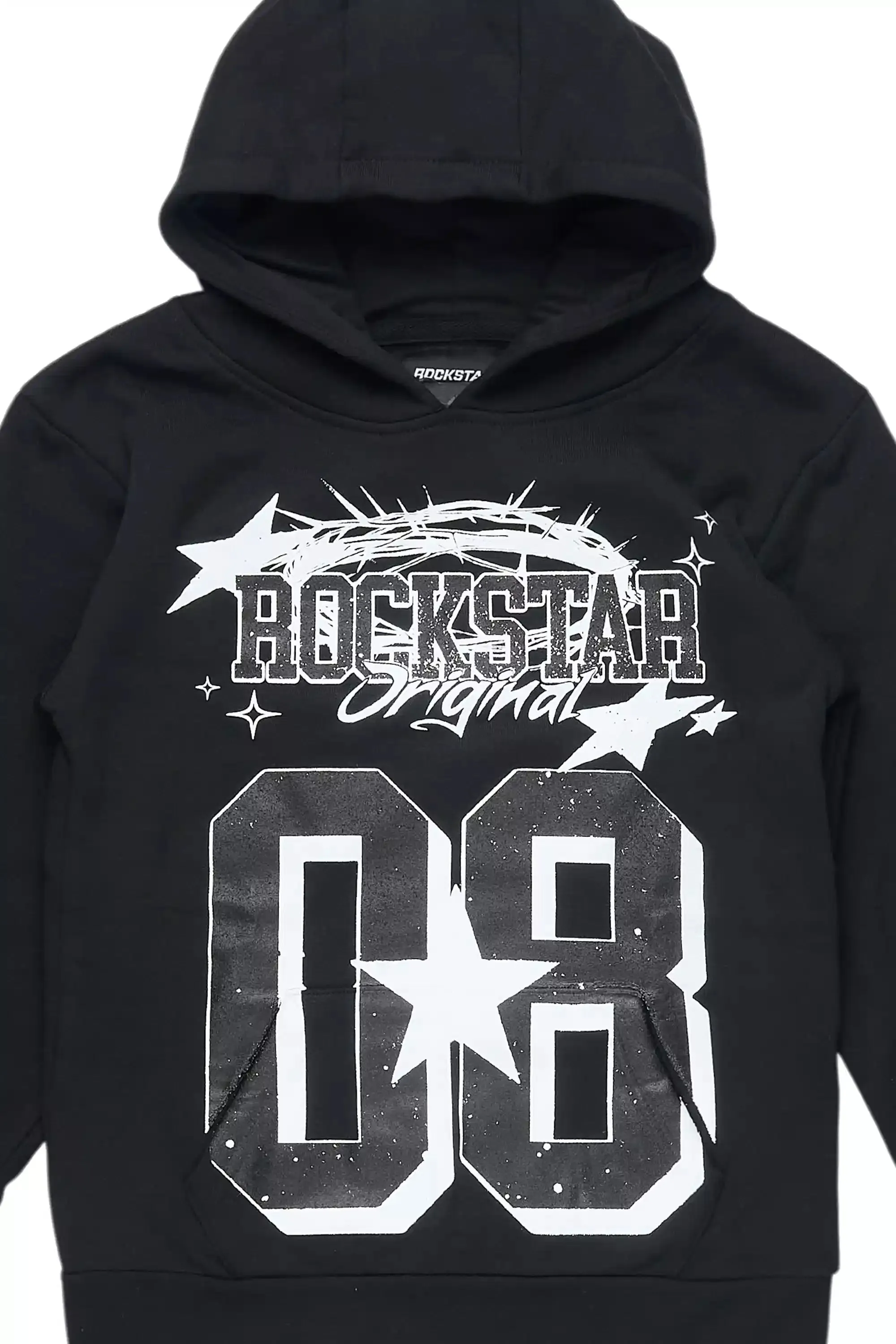 Boys Allstar Black/White Graphic Hoodie sold by Rockstar Original product image thumbnail 2