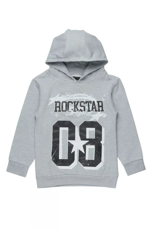 Boys Allstar Grey/Black Graphic Hoodie sold by Rockstar Original