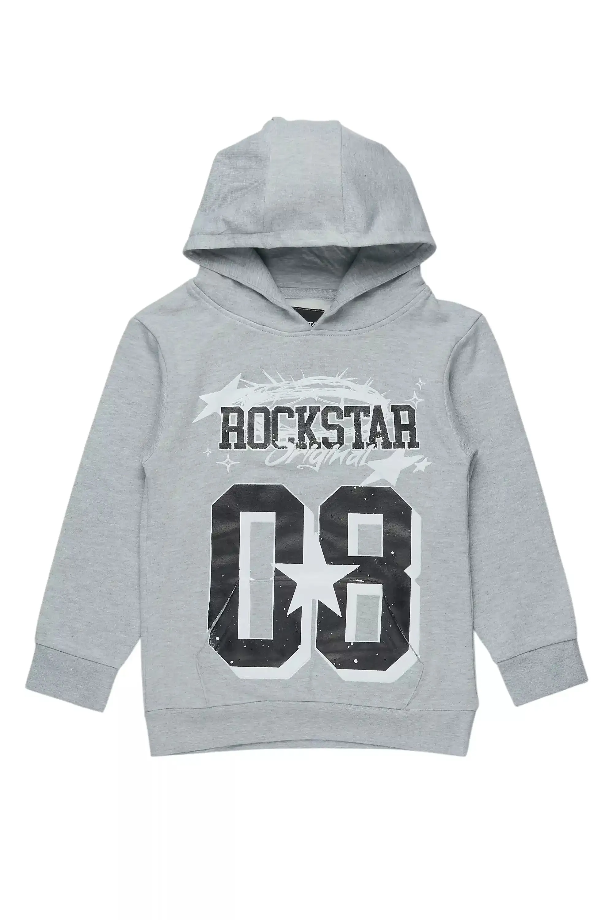 Boys Allstar Grey/Black Graphic Hoodie sold by Rockstar Original