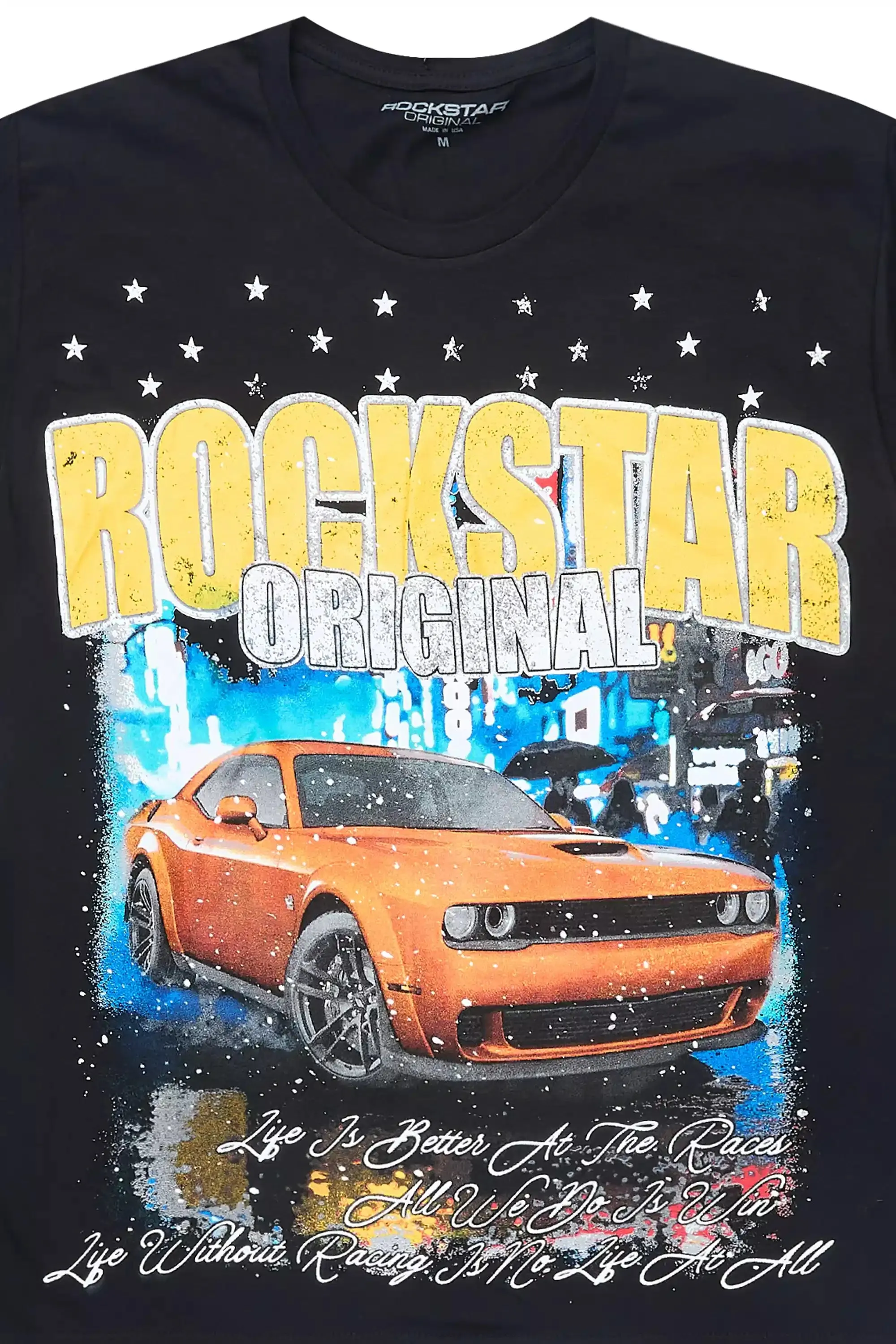 Zerix Black/Multi Oversized Graphic T-Shirt sold by Rockstar Original product image thumbnail 2