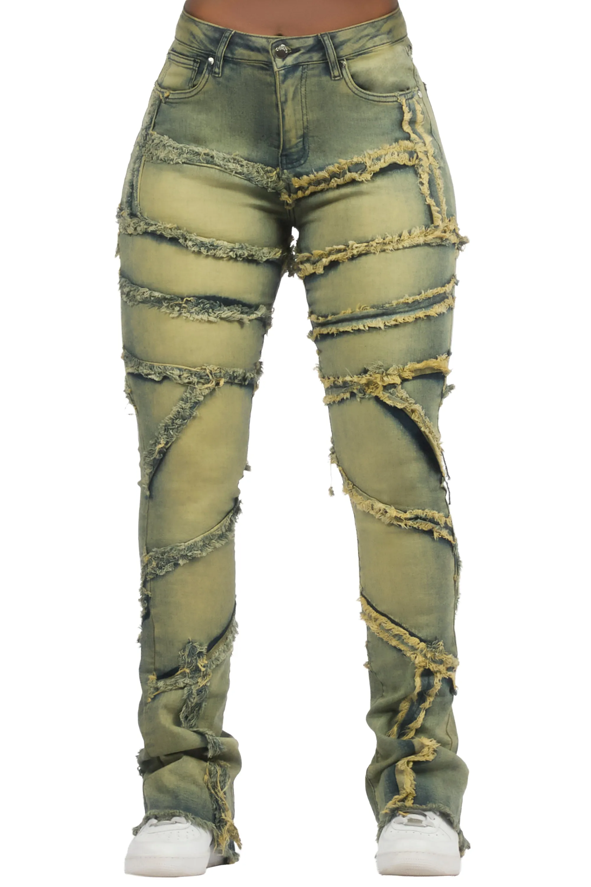 Zytaii Vintage Wash Stacked Flare Jean sold by Rockstar Original product image thumbnail 3