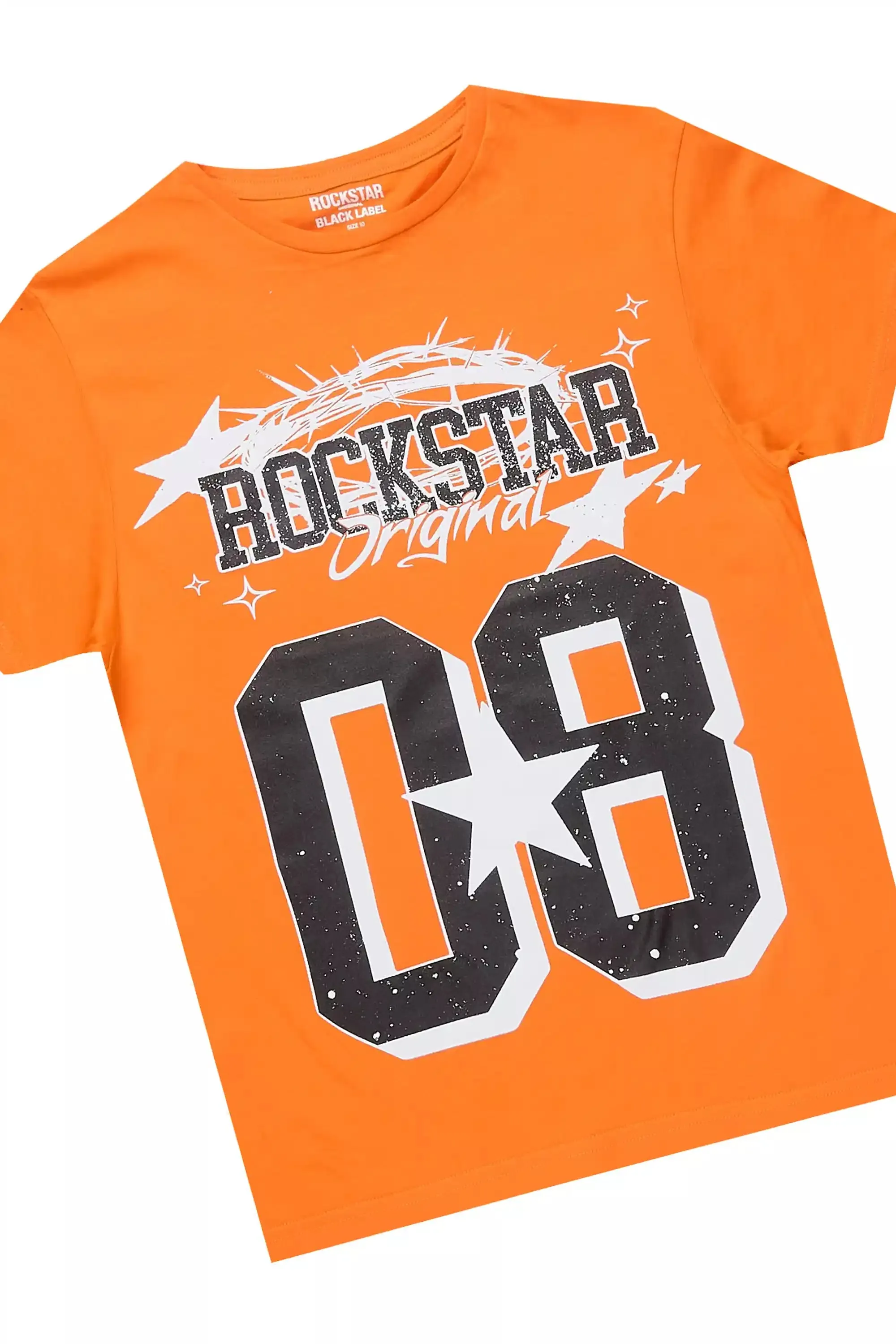 Boys All Star Orange T-Shirt/Denim Short Set sold by Rockstar Original product image thumbnail 2