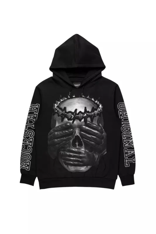 Eden Black Graphic Hoodie sold by Rockstar Original