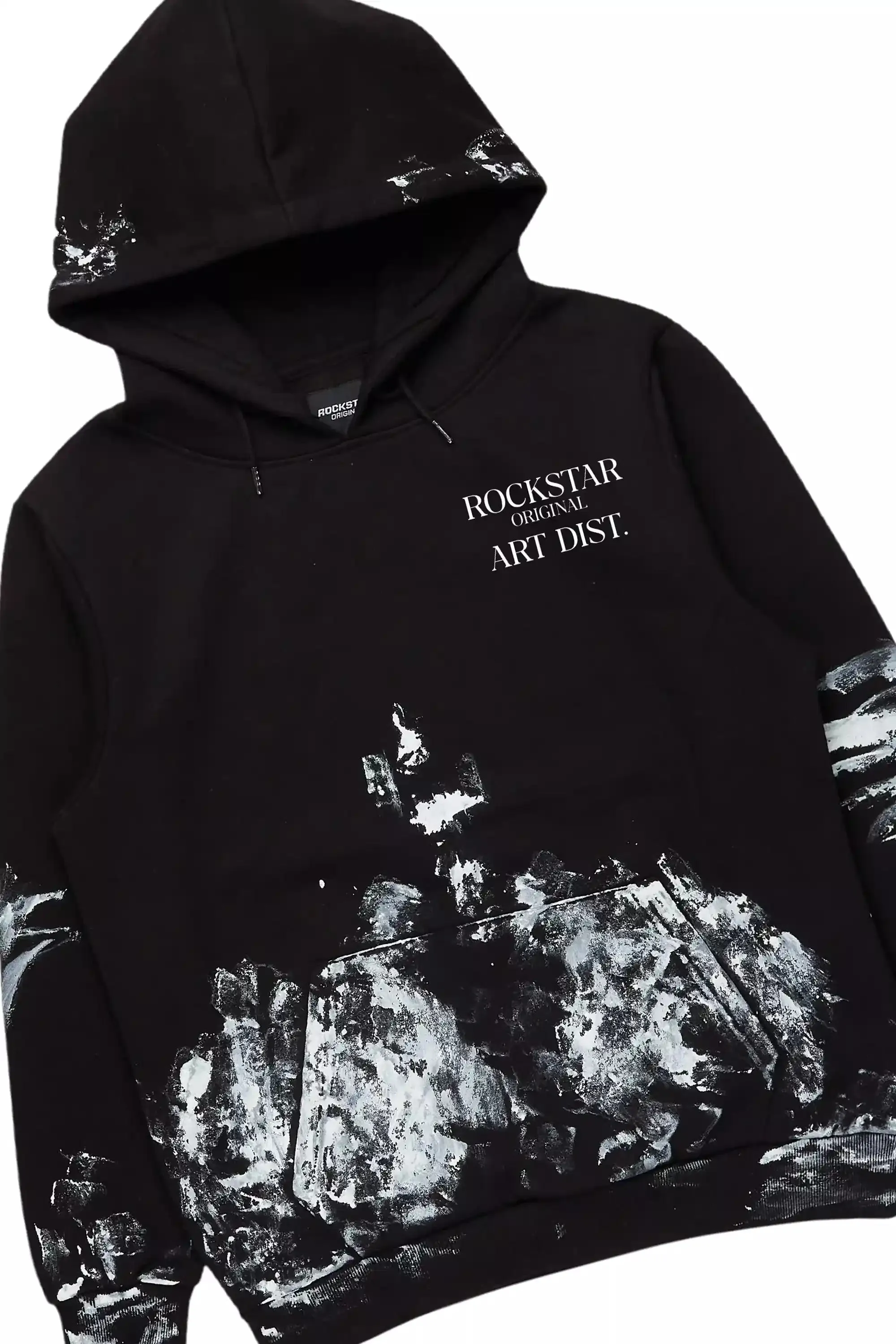 Filip Black Hoodie/Stacked Pant Track Set sold by Rockstar Original product image thumbnail 2