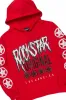 Wizzurd Red/Black Hoodie/Baggy Stacked Track Set sold by Rockstar Original