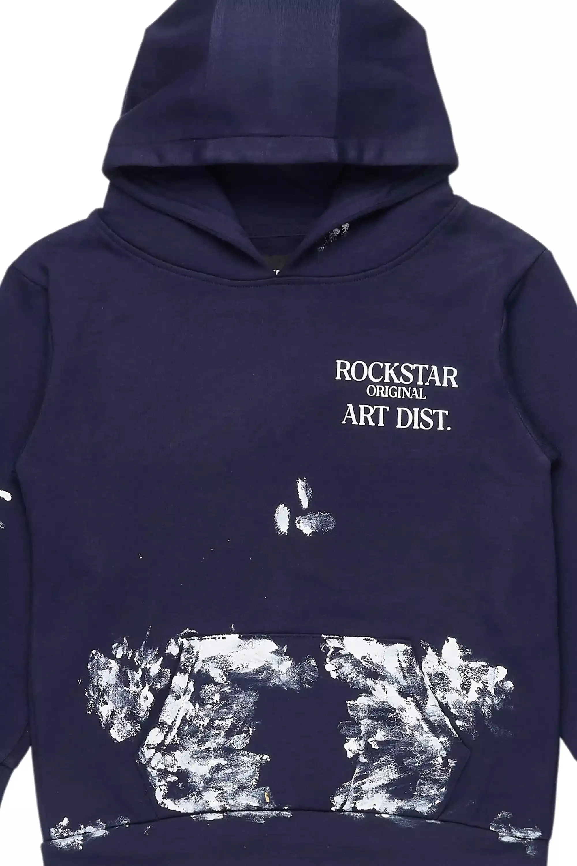 Boys Filip Navy/White Graphic Hoodie sold by Rockstar Original product image thumbnail 2