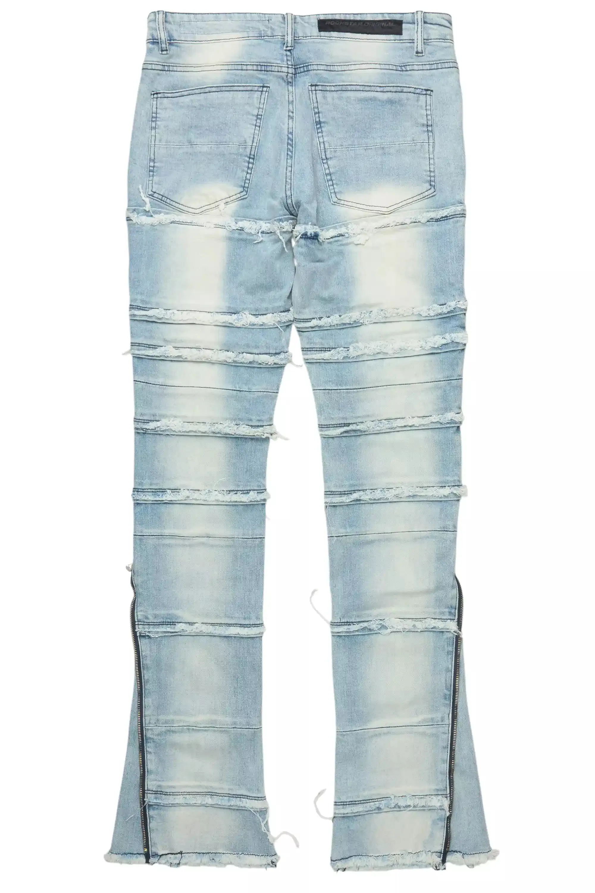Horado Light Blue Wash Stacked Flare Jean sold by Rockstar Original product image thumbnail 3