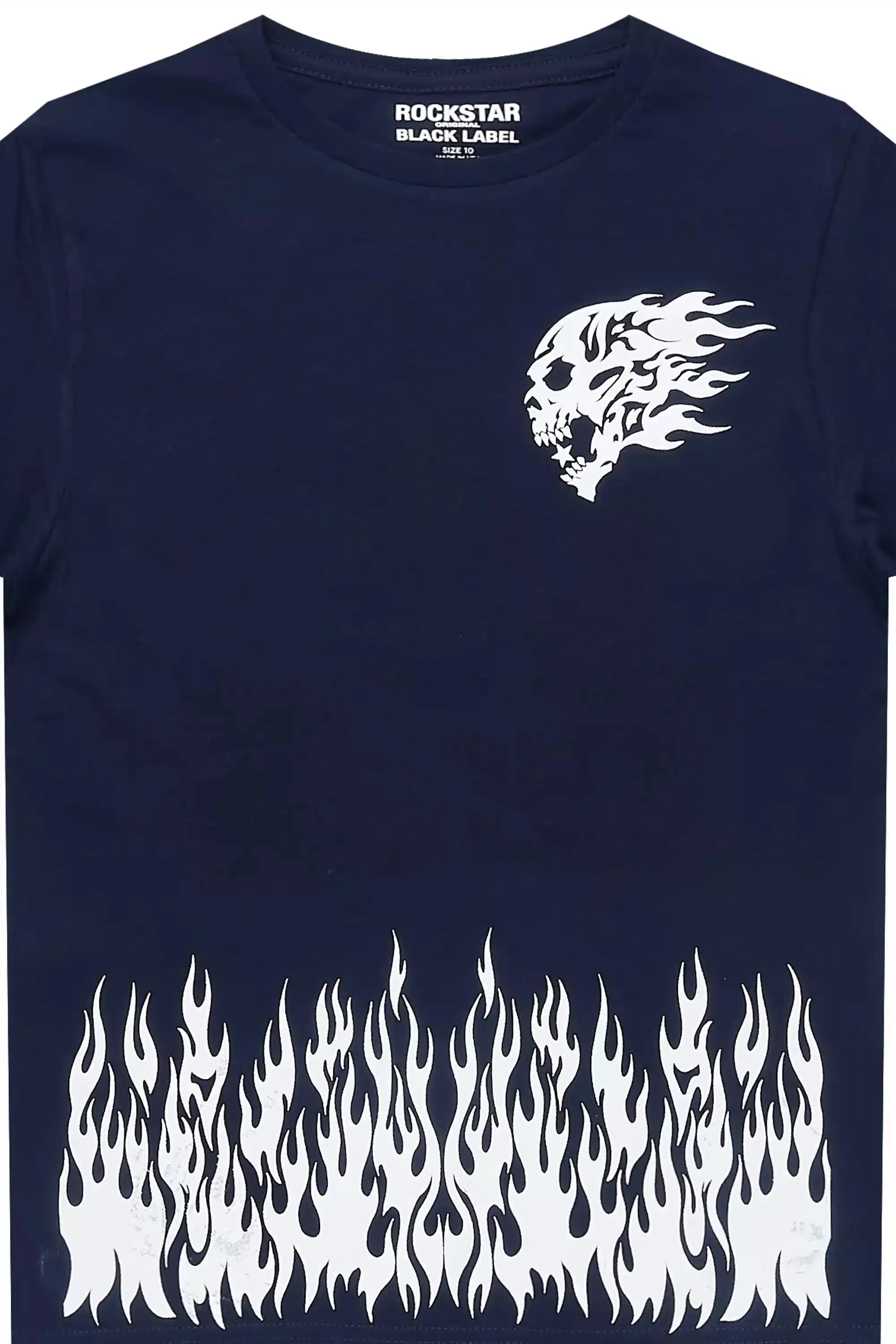 Boys Bubble Navy/White Graphic T-Shirt sold by Rockstar Original product image thumbnail 2
