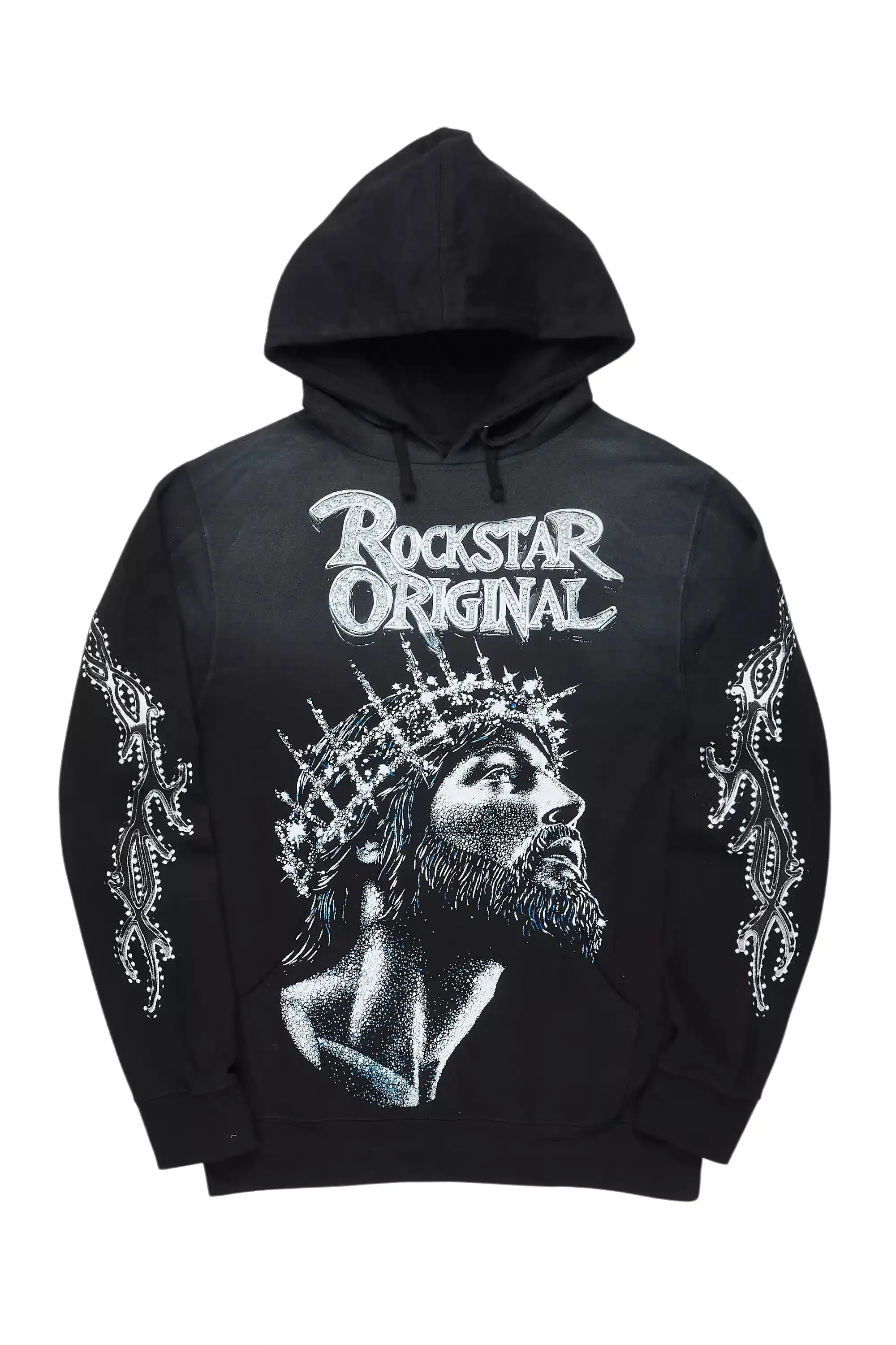 Lathora Black Graphic Hoodie sold by Rockstar Original