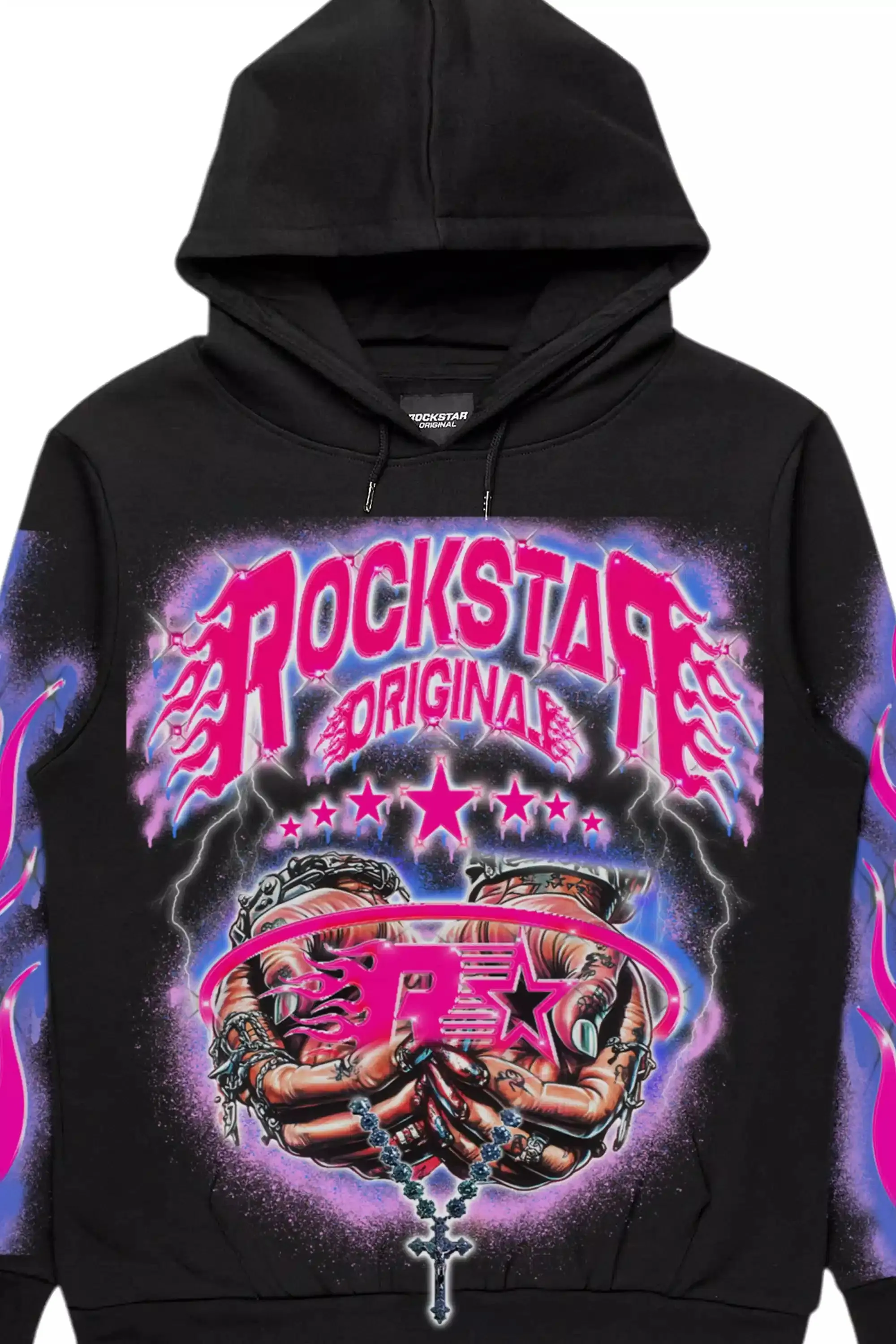 Zeniyah Black Graphic Hoodie sold by Rockstar Original product image thumbnail 2