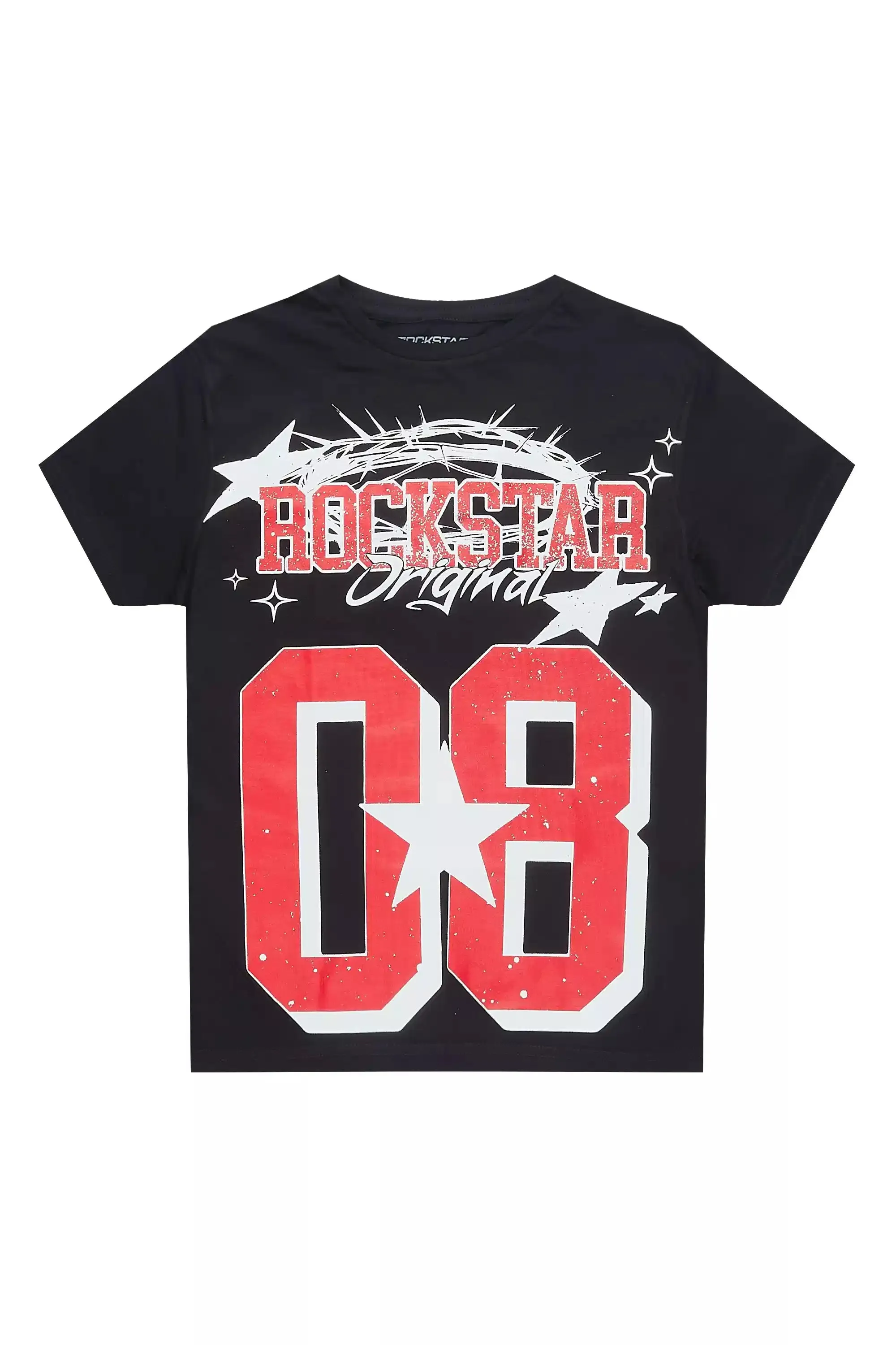 Boys Allstar Black/Red Graphic T-Shirt sold by Rockstar Original