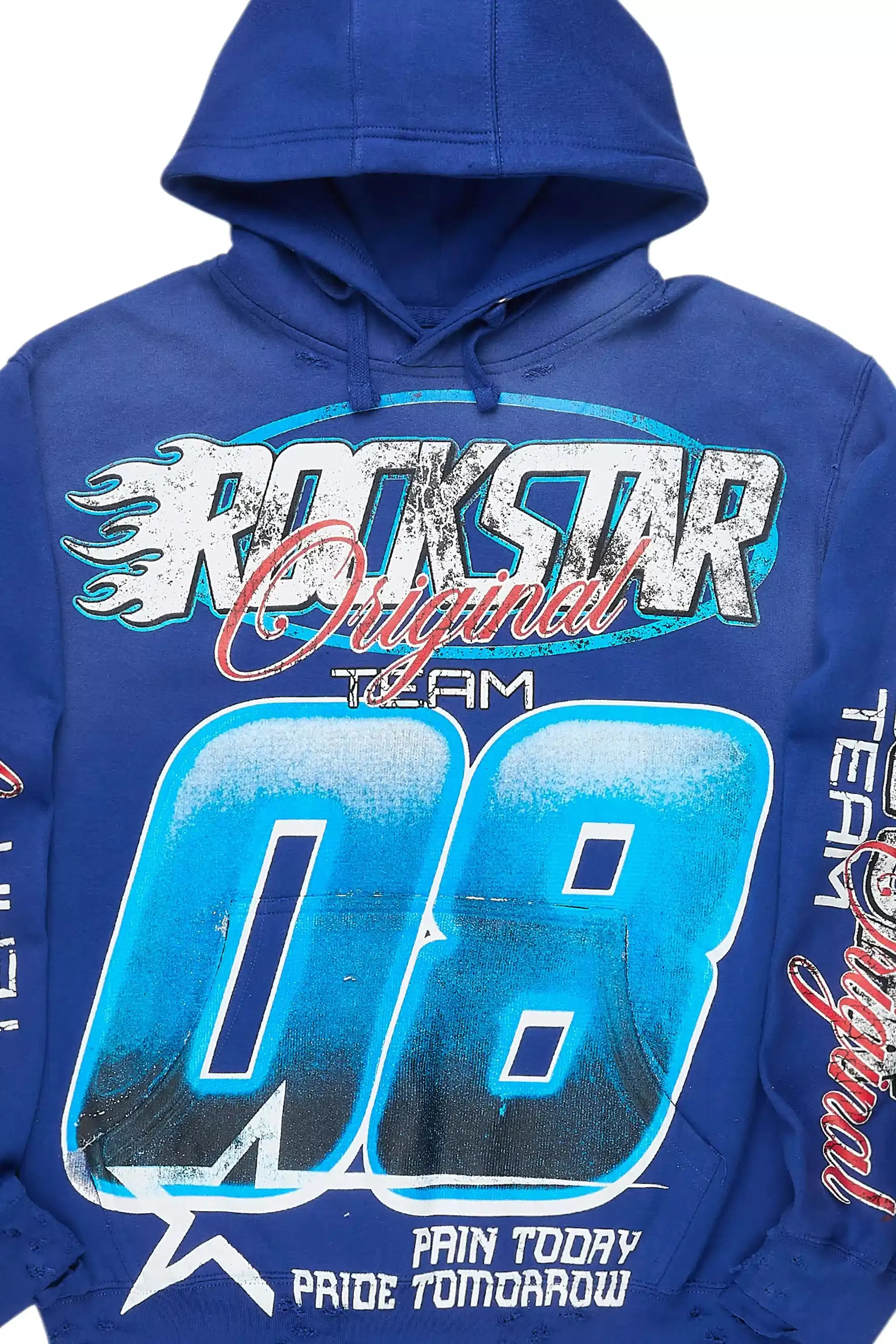 Mistelle Royal Blue Graphic Hoodie sold by Rockstar Original product image thumbnail 2