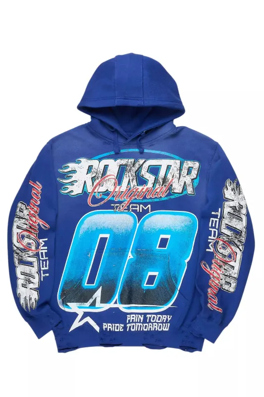 Mistelle Royal Blue Graphic Hoodie sold by Rockstar Original