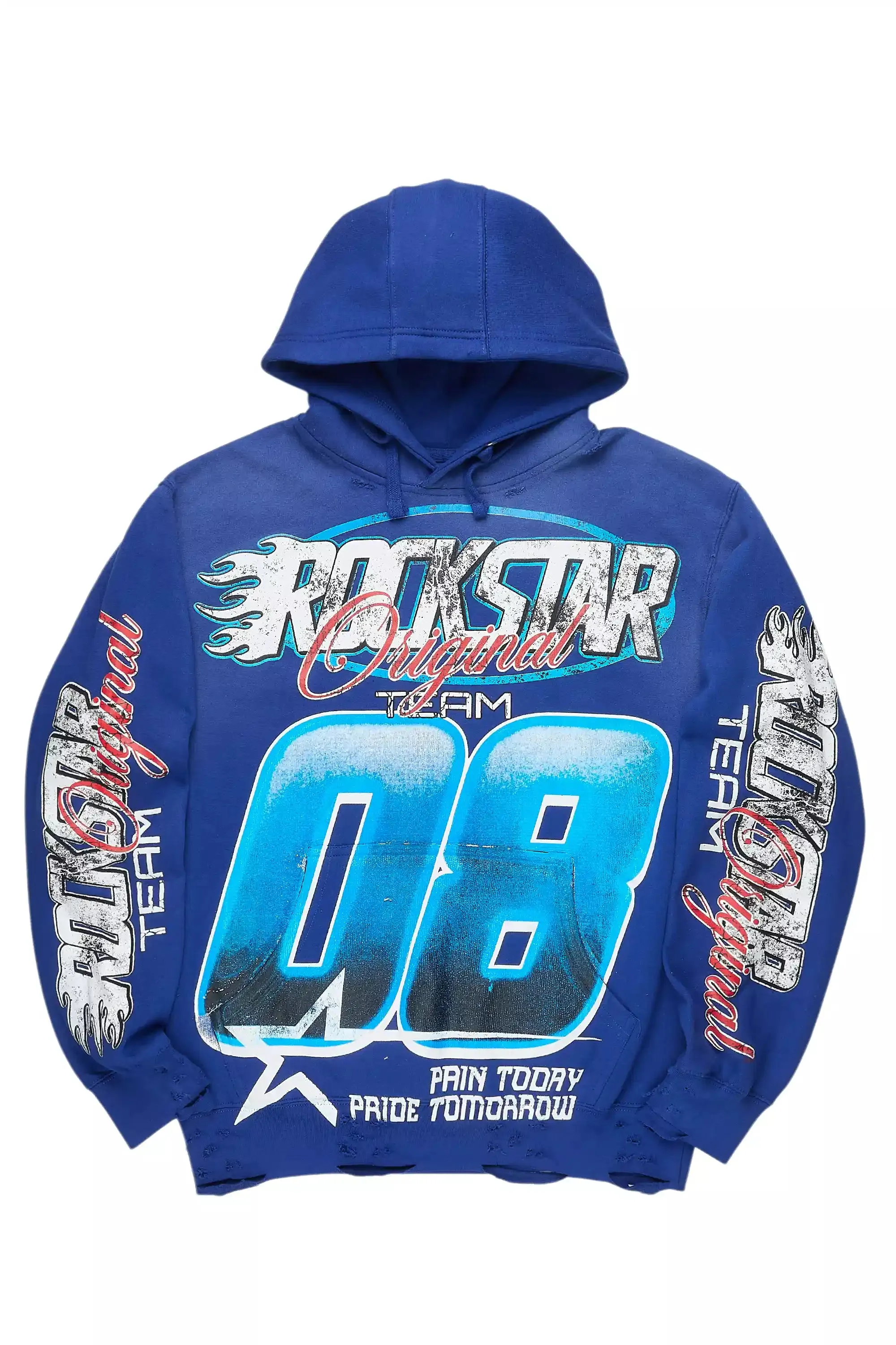 Ryker Royal Blue Graphic Hoodie sold by Rockstar Original