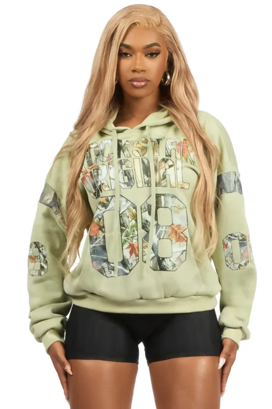 Atiya Sage Oversized Hoodie made by Rockstar Original