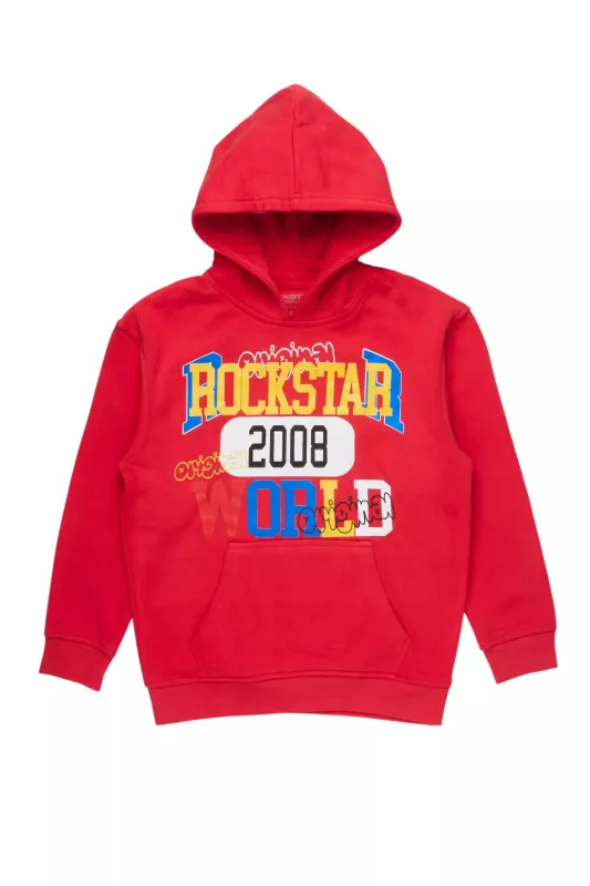 Boys Daria Red Graphic Hoodie sold by Rockstar Original